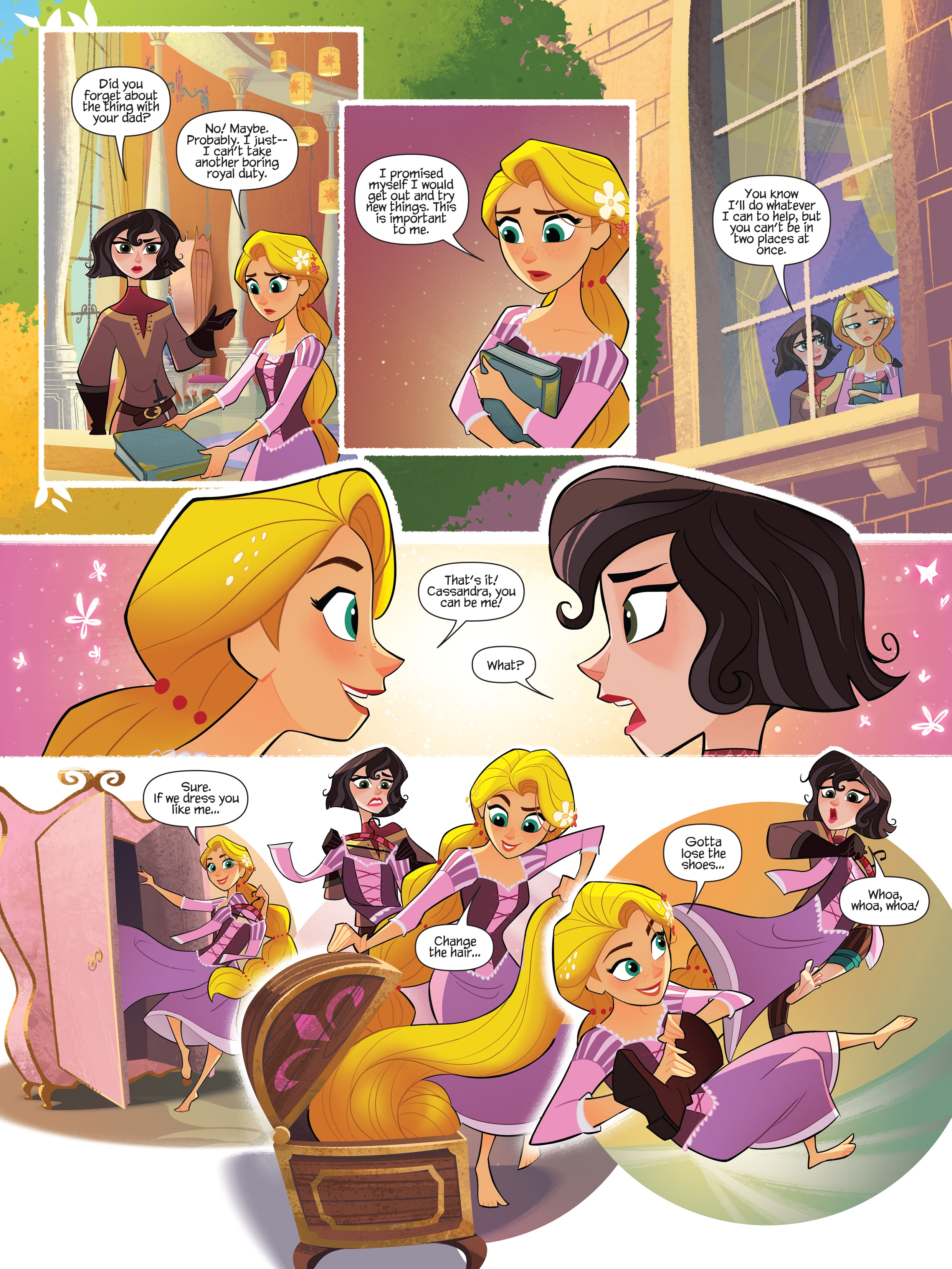Read online Tangled: The Series-Adventure Is Calling comic -  Issue # Full - 31