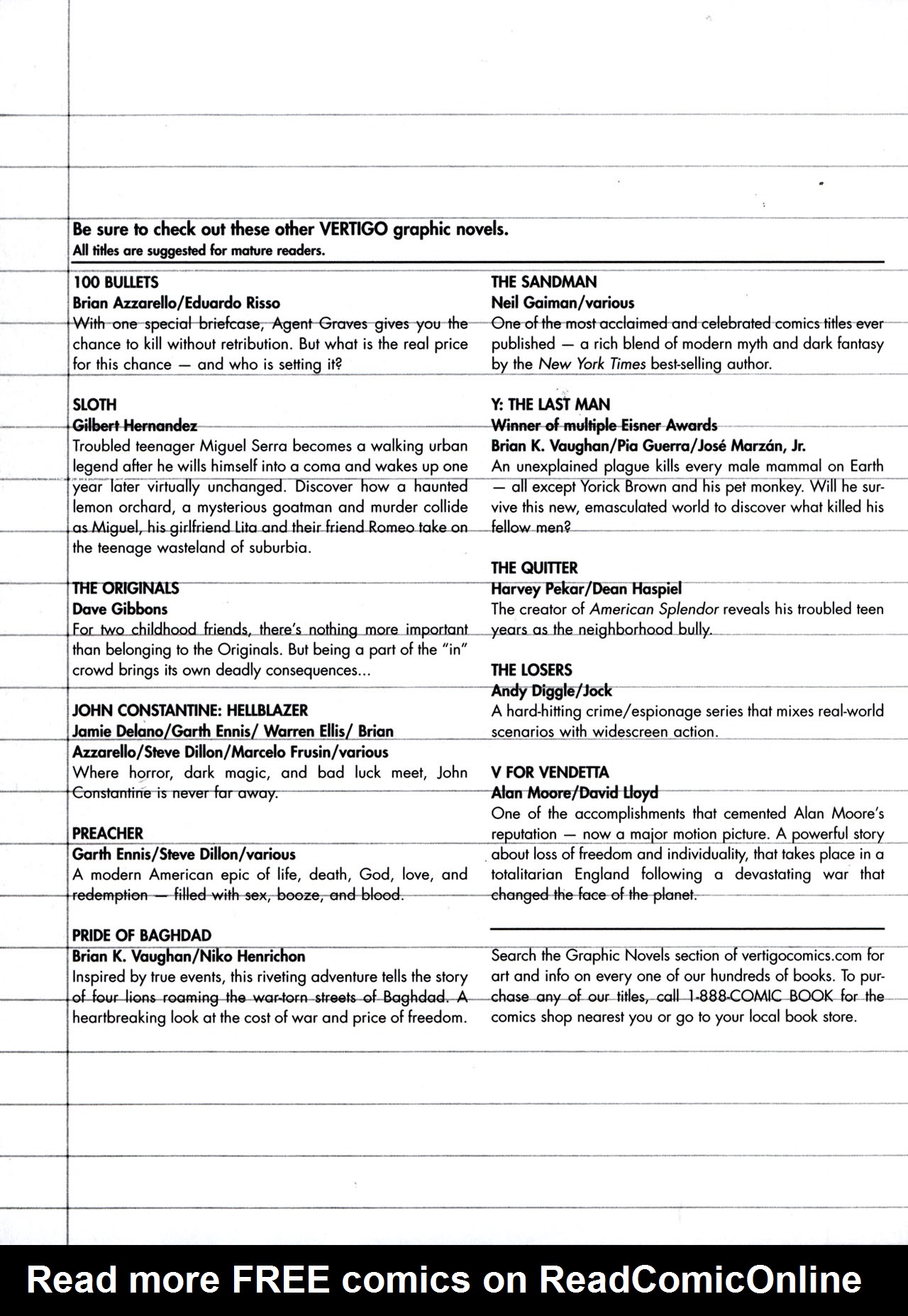 Read online Sentences: The Life of M.F. Grimm comic -  Issue # TPB - 120