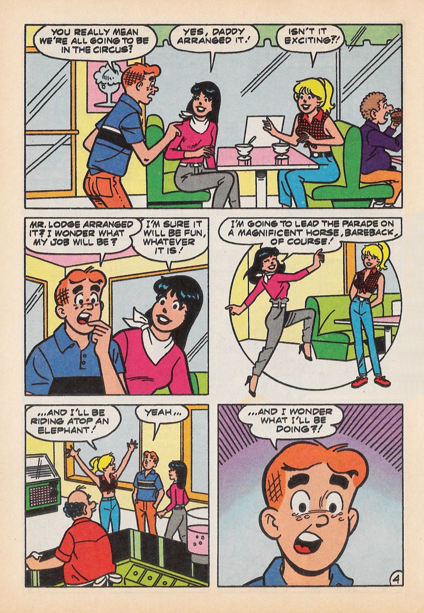 Read online Betty and Veronica Digest Magazine comic -  Issue #77 - 76