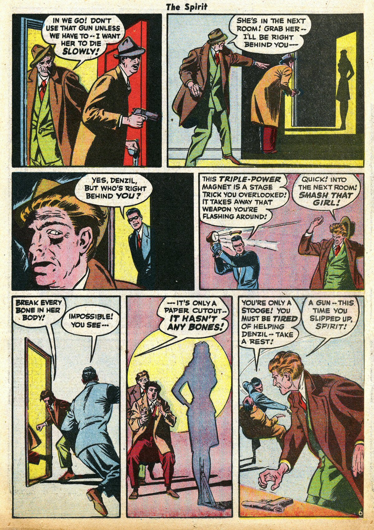 Read online The Spirit (1944) comic -  Issue #14 - 32