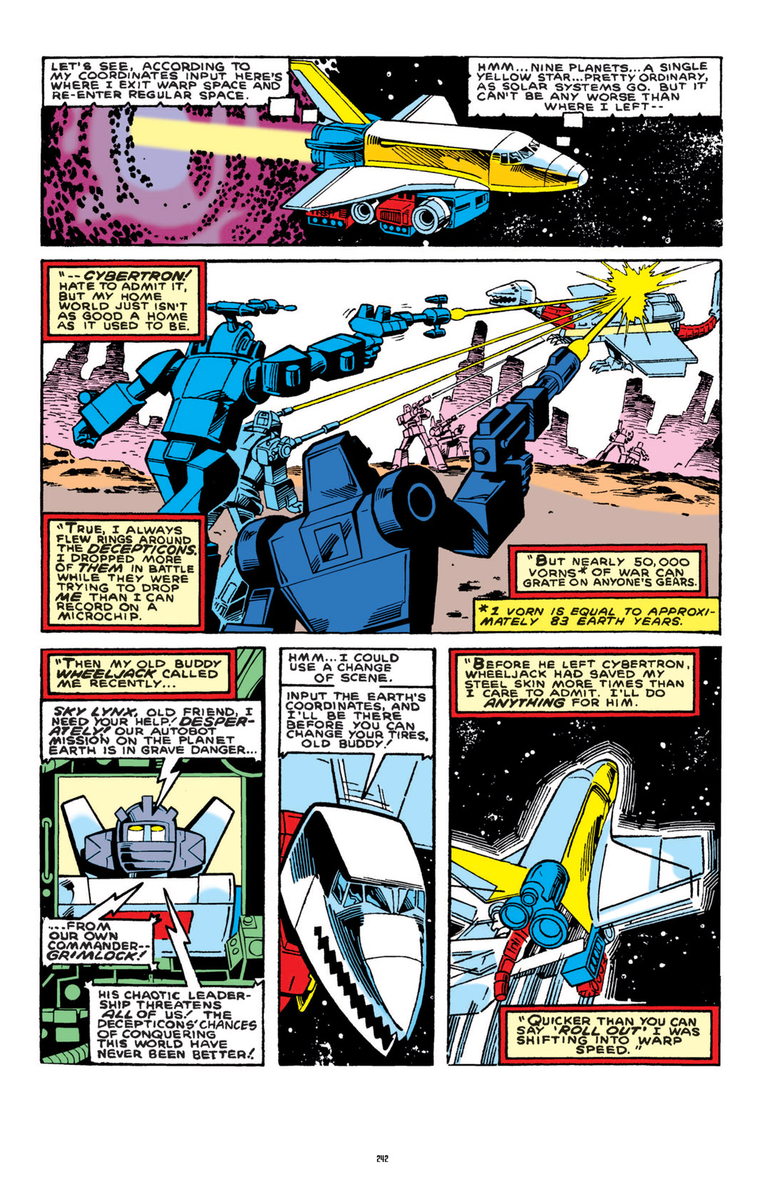 Read online The Transformers Classics comic -  Issue # TPB 3 - 243