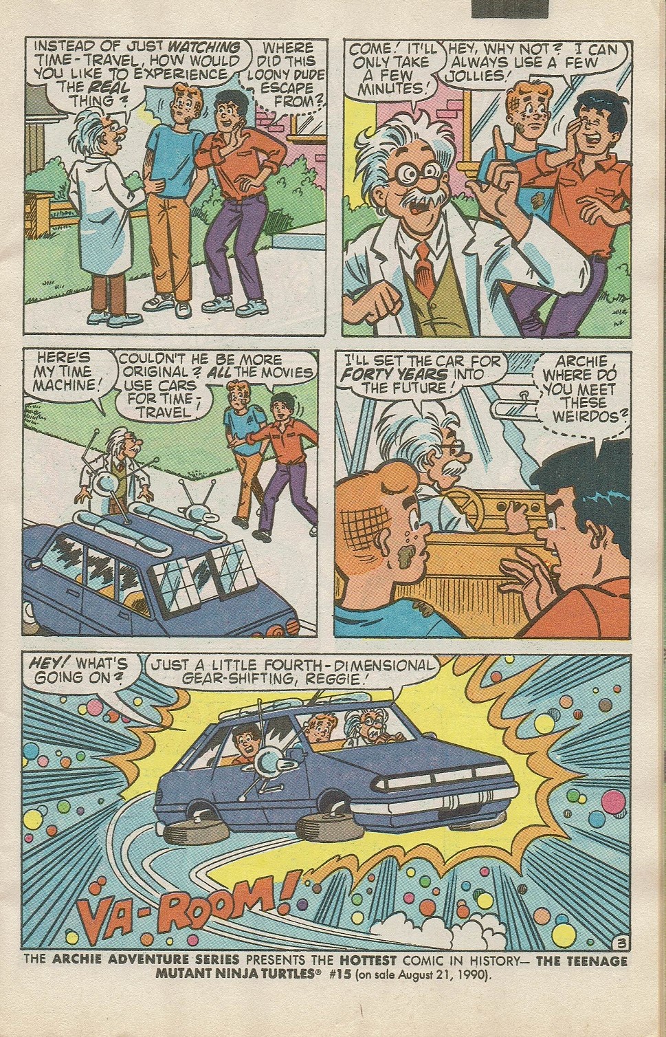 Read online Life With Archie (1958) comic -  Issue #281 - 5