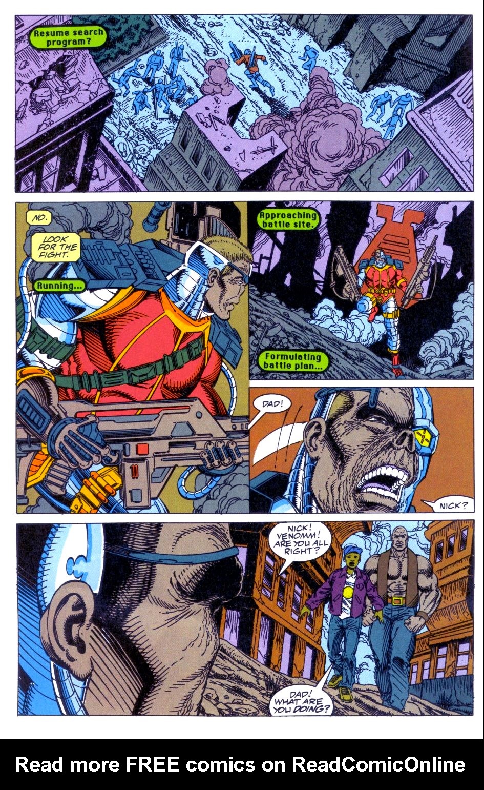 Read online Deathlok (1991) comic -  Issue #25 - 17