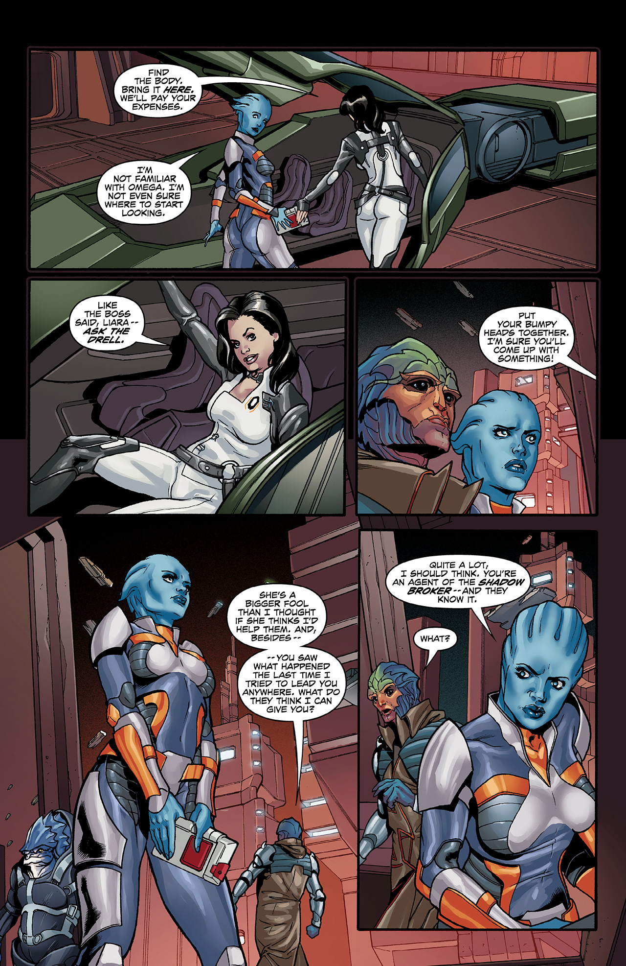 Read online Mass Effect: Redemption comic -  Issue #2 - 7