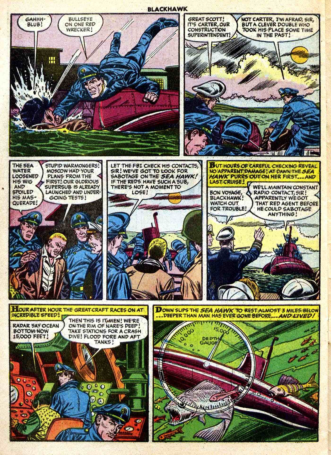 Read online Blackhawk (1957) comic -  Issue #96 - 27