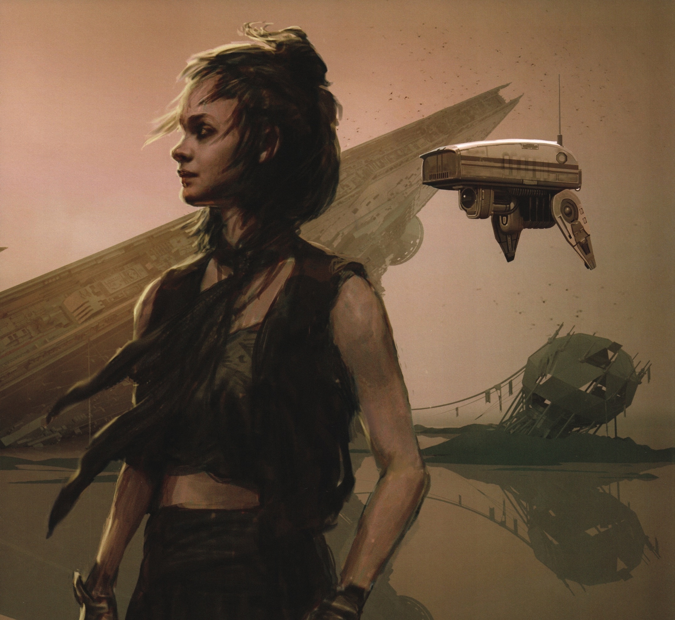 Read online Star Wars: The Art of Star Wars: The Force Awakens comic -  Issue # TPB (Part 1) - 35
