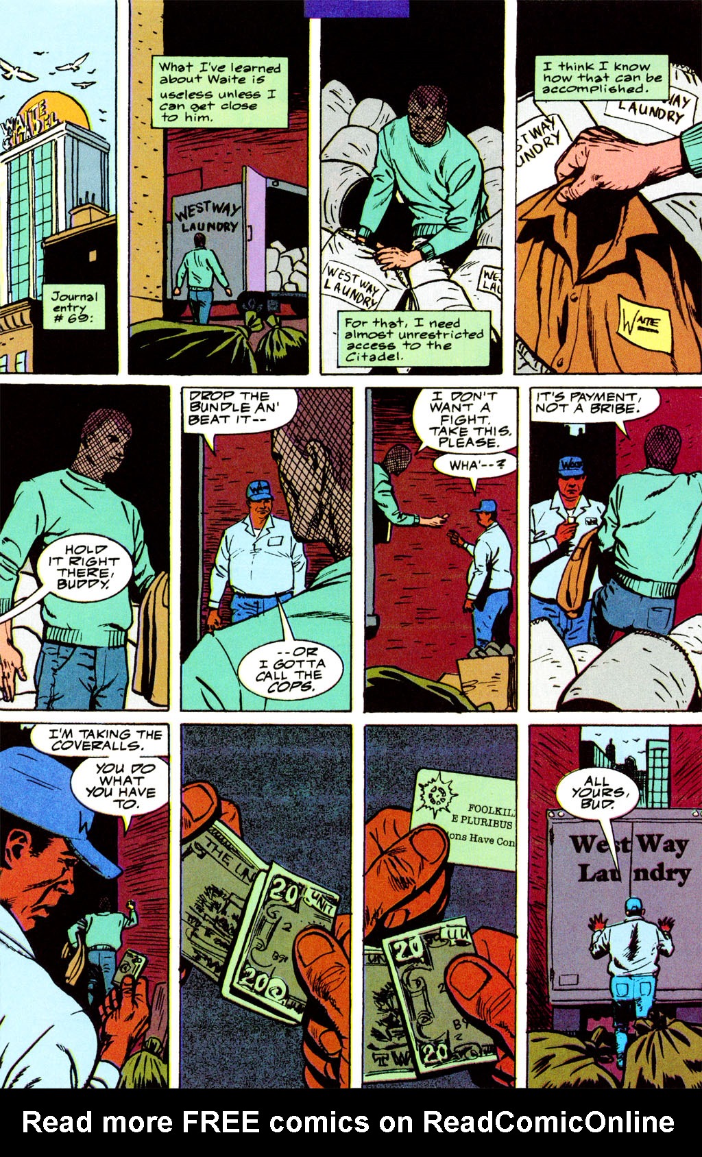 Read online Foolkiller (1990) comic -  Issue #9 - 17