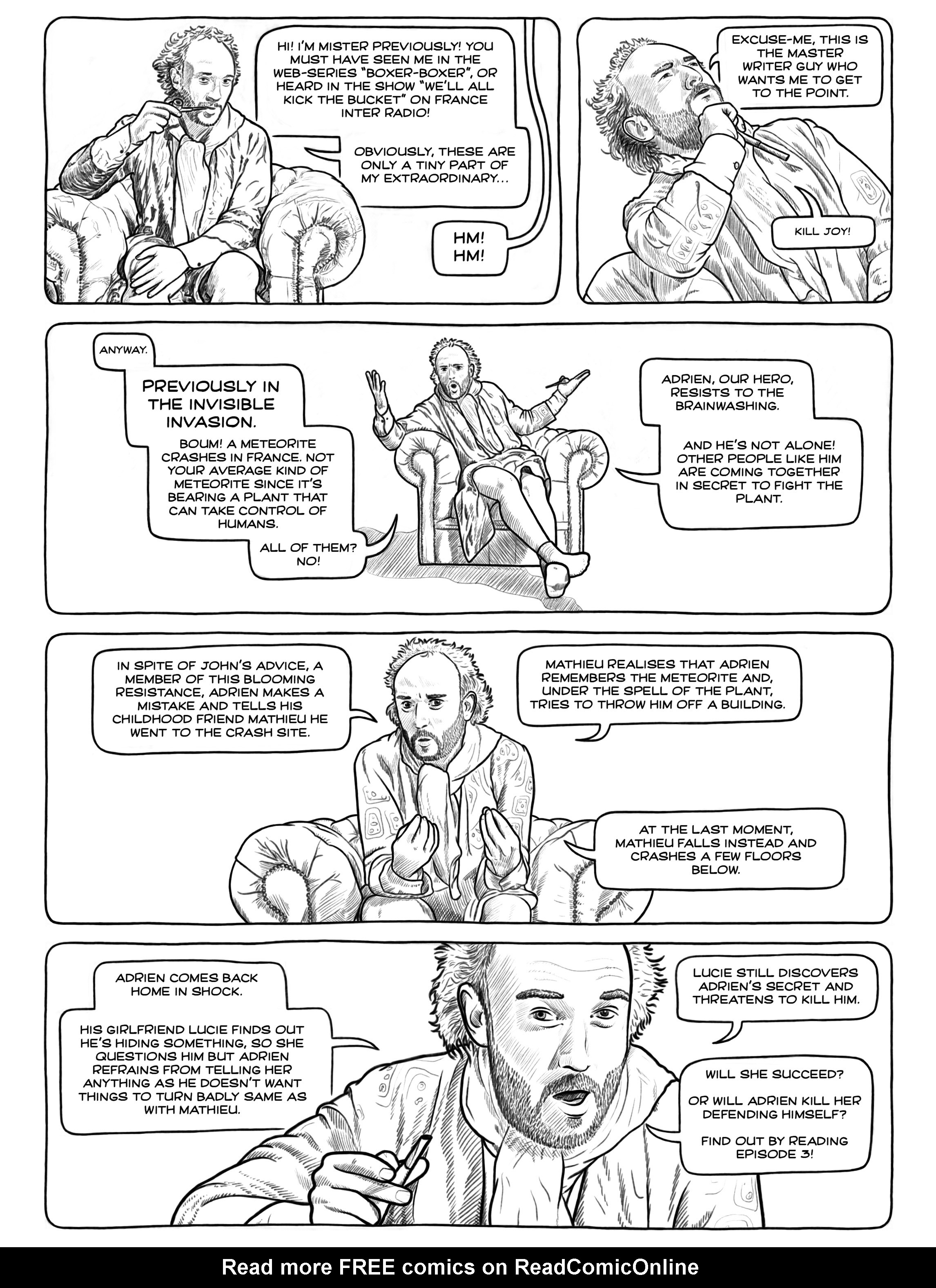 Read online The Invisible Invasion comic -  Issue #3 - 3