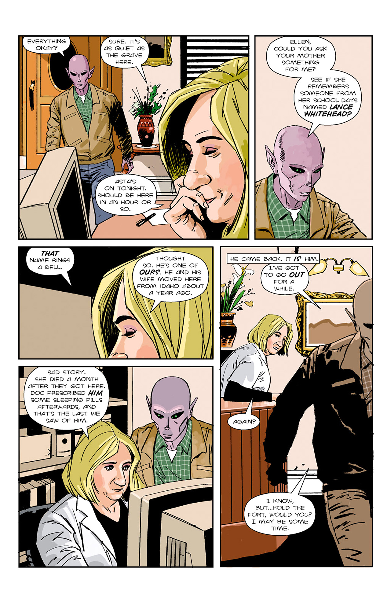 Read online Resident Alien comic -  Issue #2 - 23