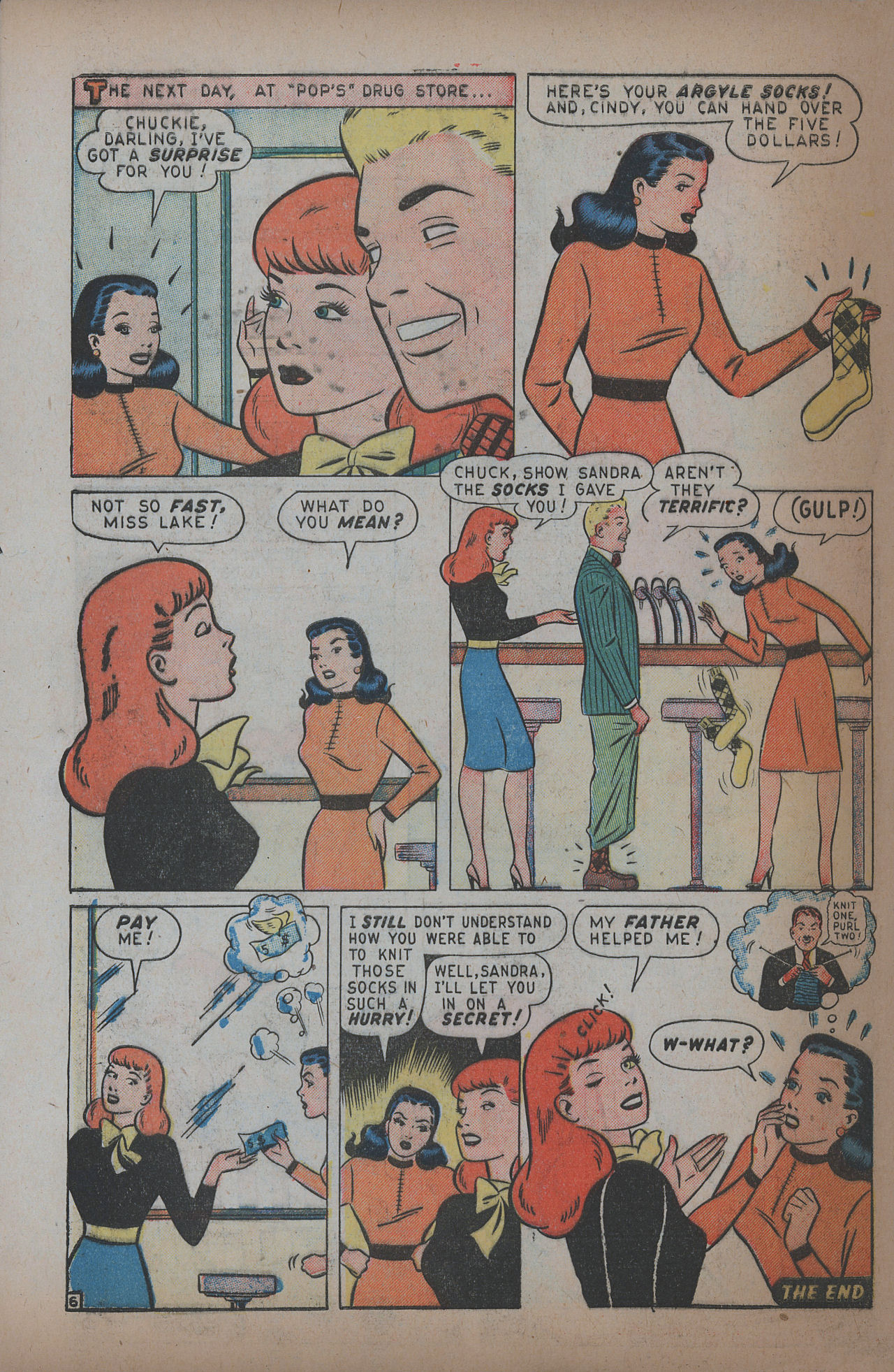 Read online Willie Comics (1946) comic -  Issue #17 - 42
