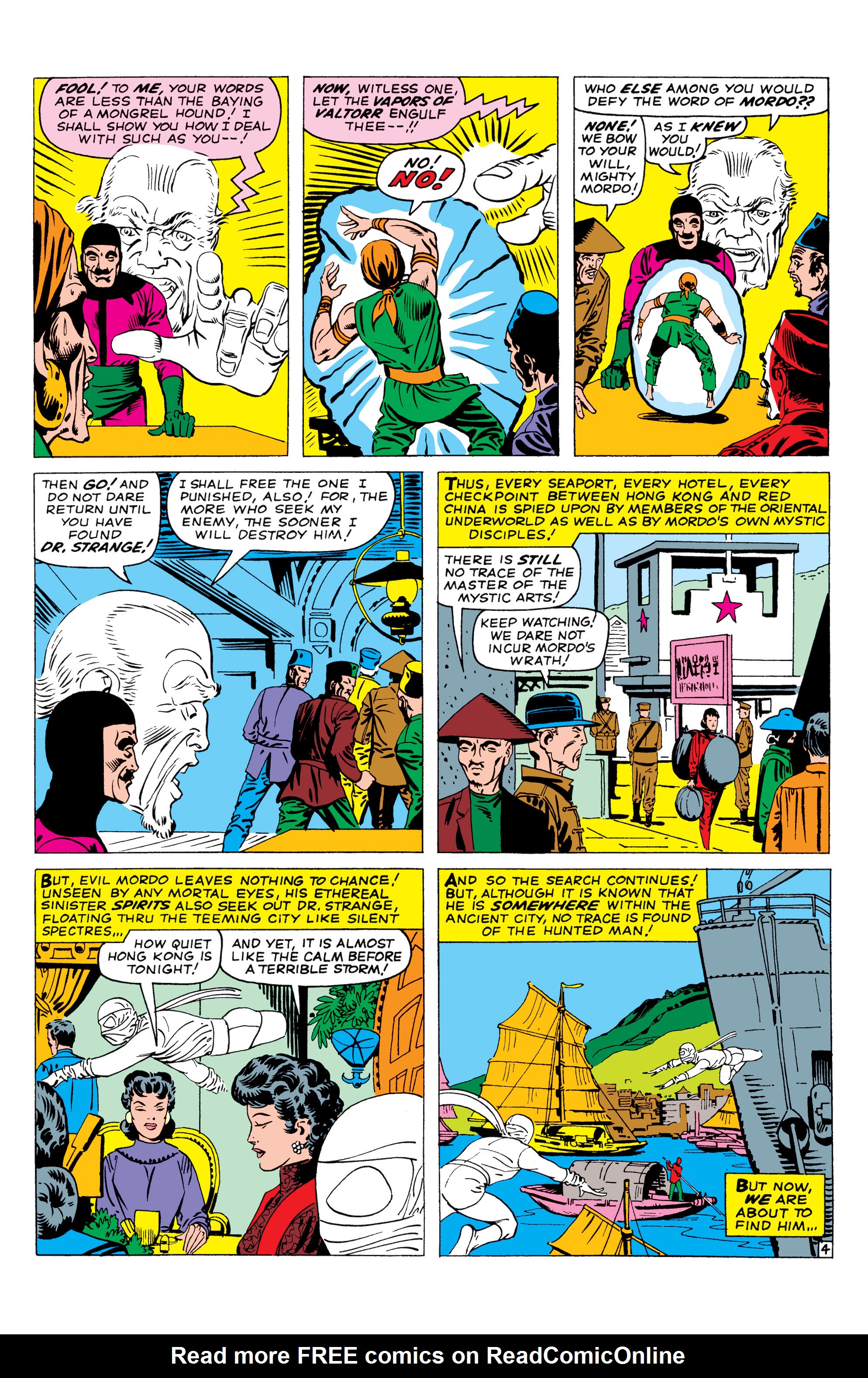 Read online Marvel Masterworks: Doctor Strange comic -  Issue # TPB 1 - 190
