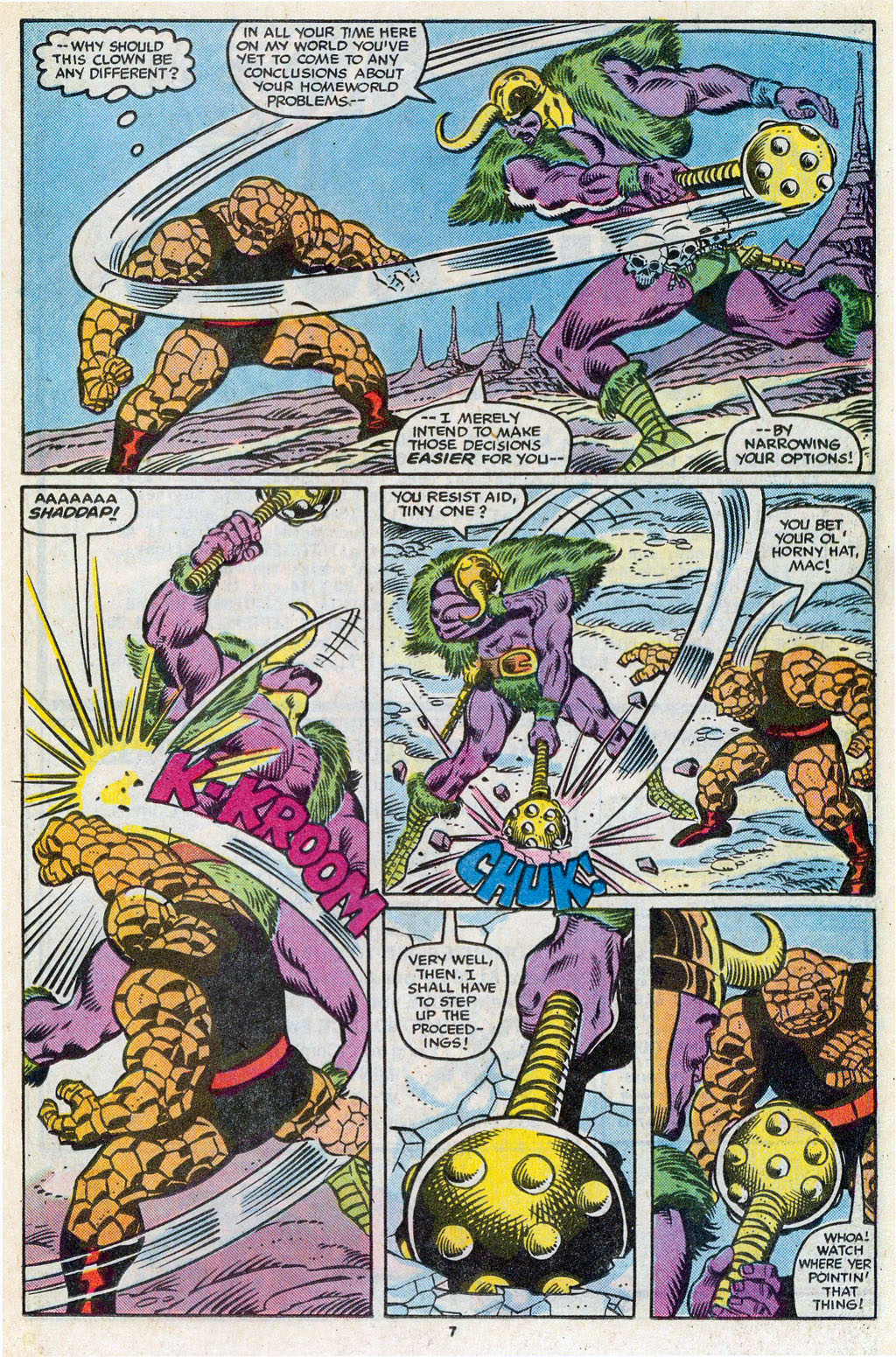 Read online The Thing comic -  Issue #17 - 8