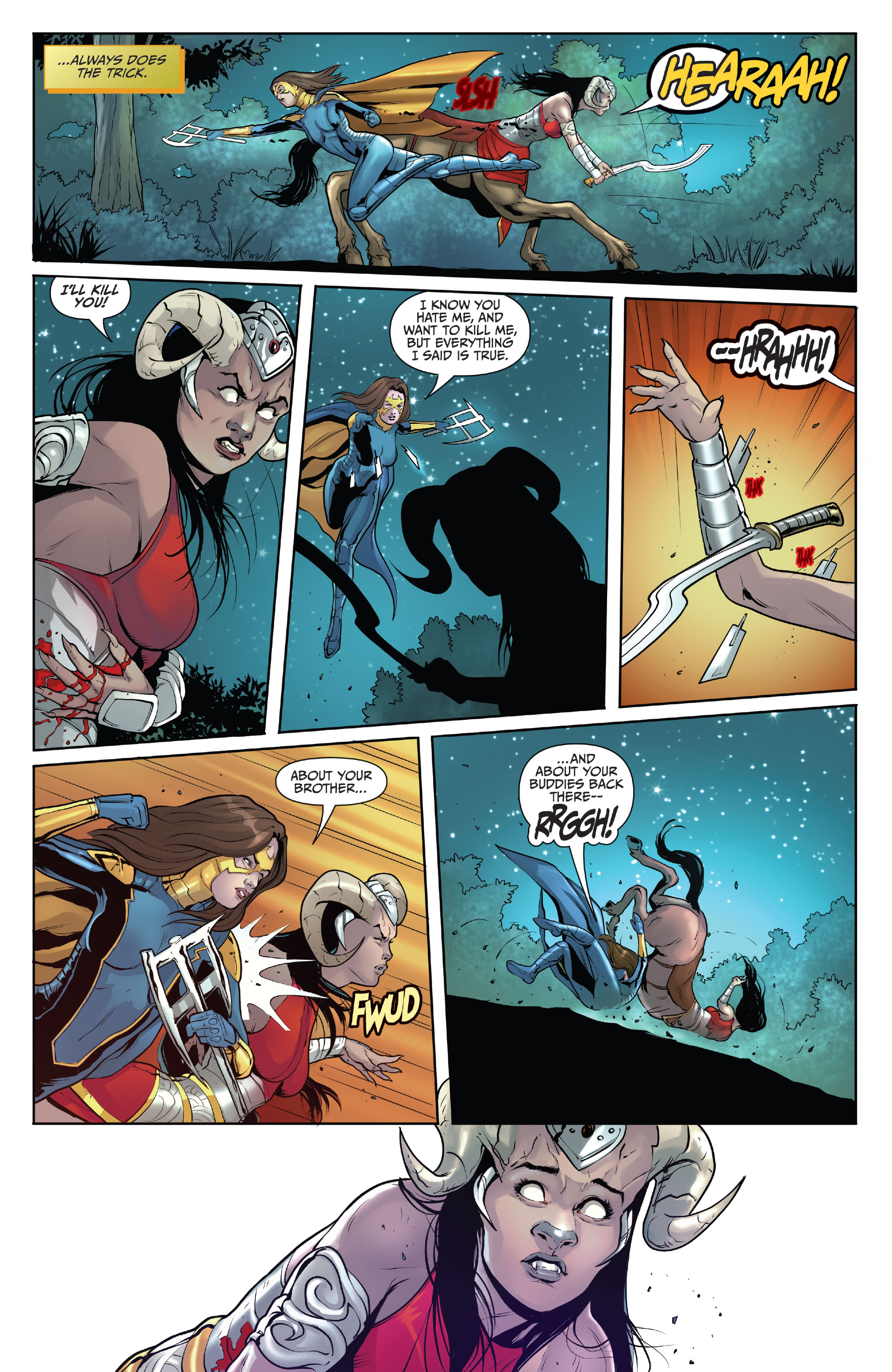 Read online Belle: Hunt of the Centaurs comic -  Issue # Full - 25