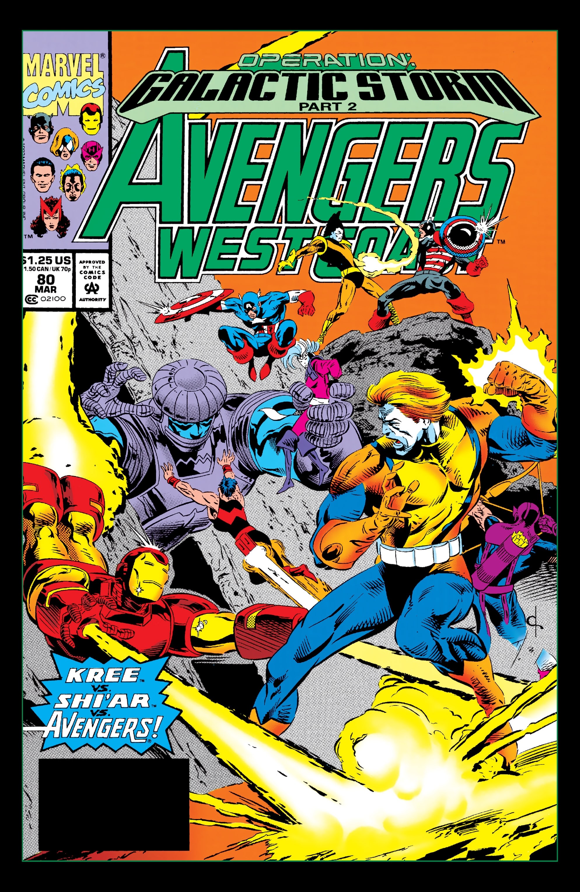 Read online Avengers Epic Collection: Operation Galactic Storm comic -  Issue # TPB (Part 1) - 24