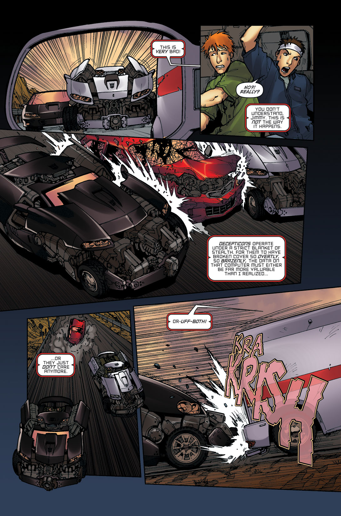 Read online The Transformers: Infiltration comic -  Issue #2 - 13