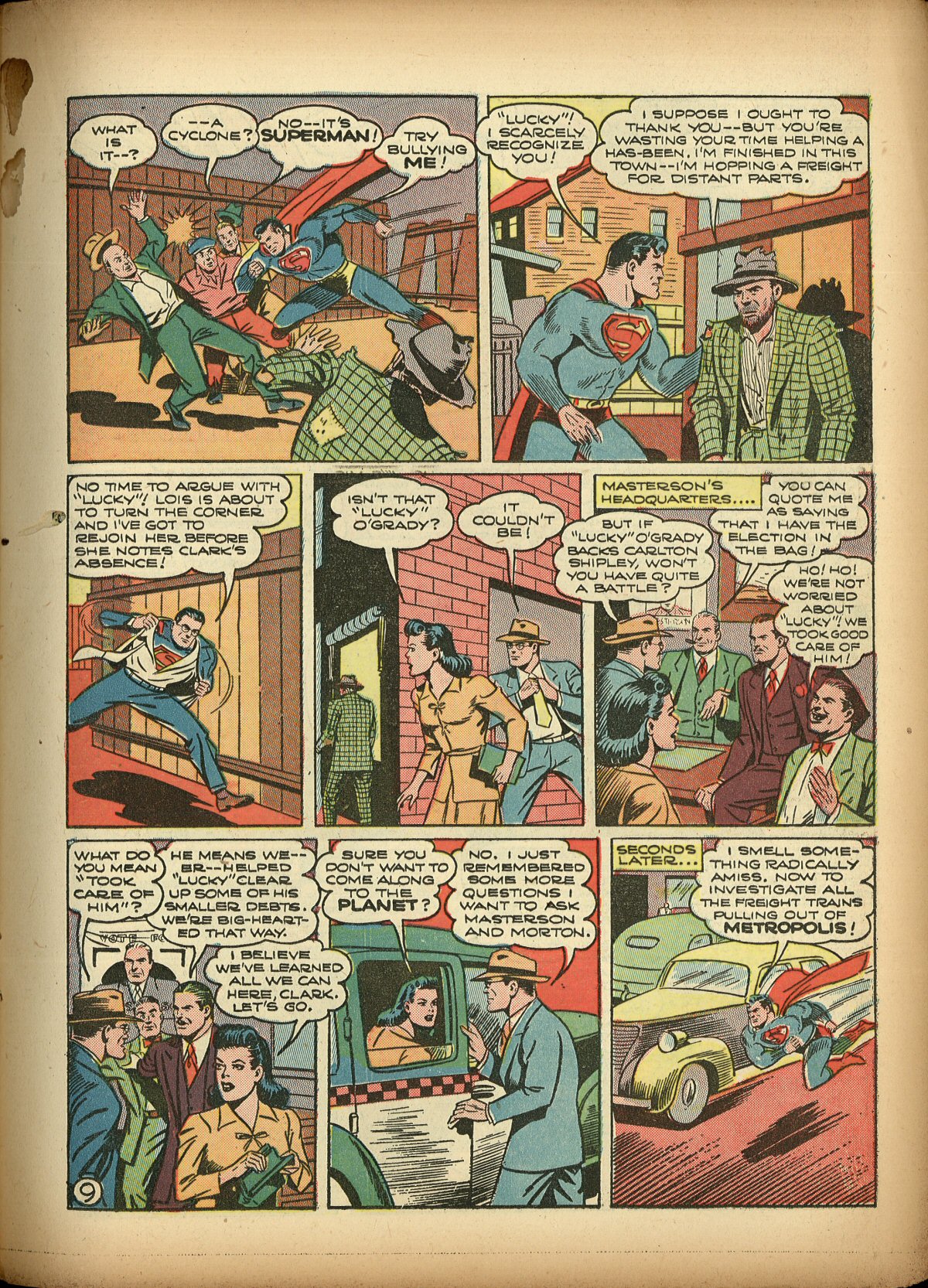 Read online Superman (1939) comic -  Issue #22 - 27