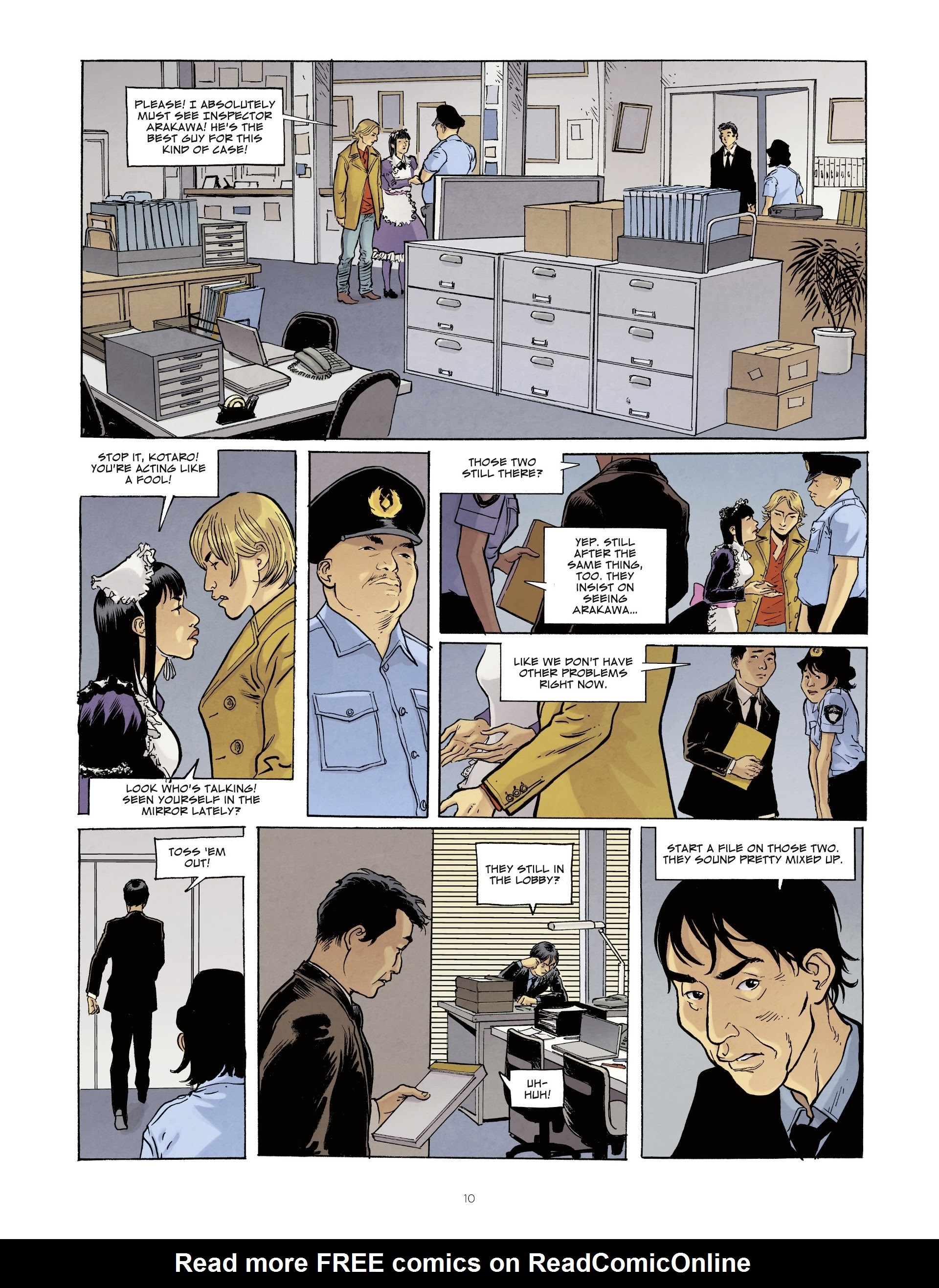Read online Otaku Blue comic -  Issue #2 - 10