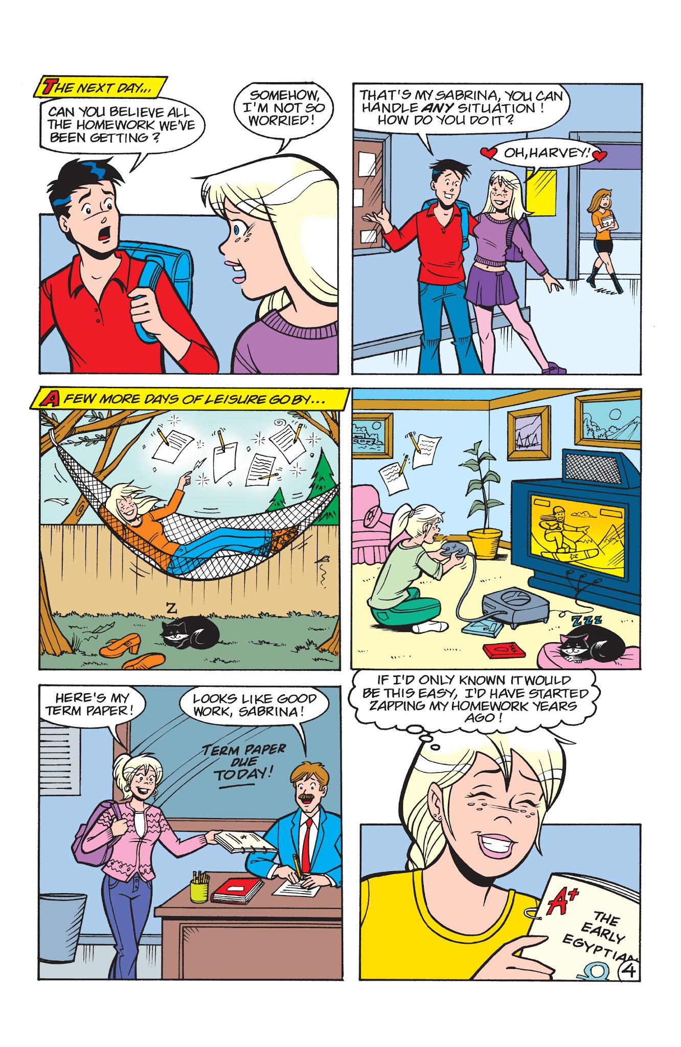 Read online Sabrina the Teenage Witch (2000) comic -  Issue #49 - 5