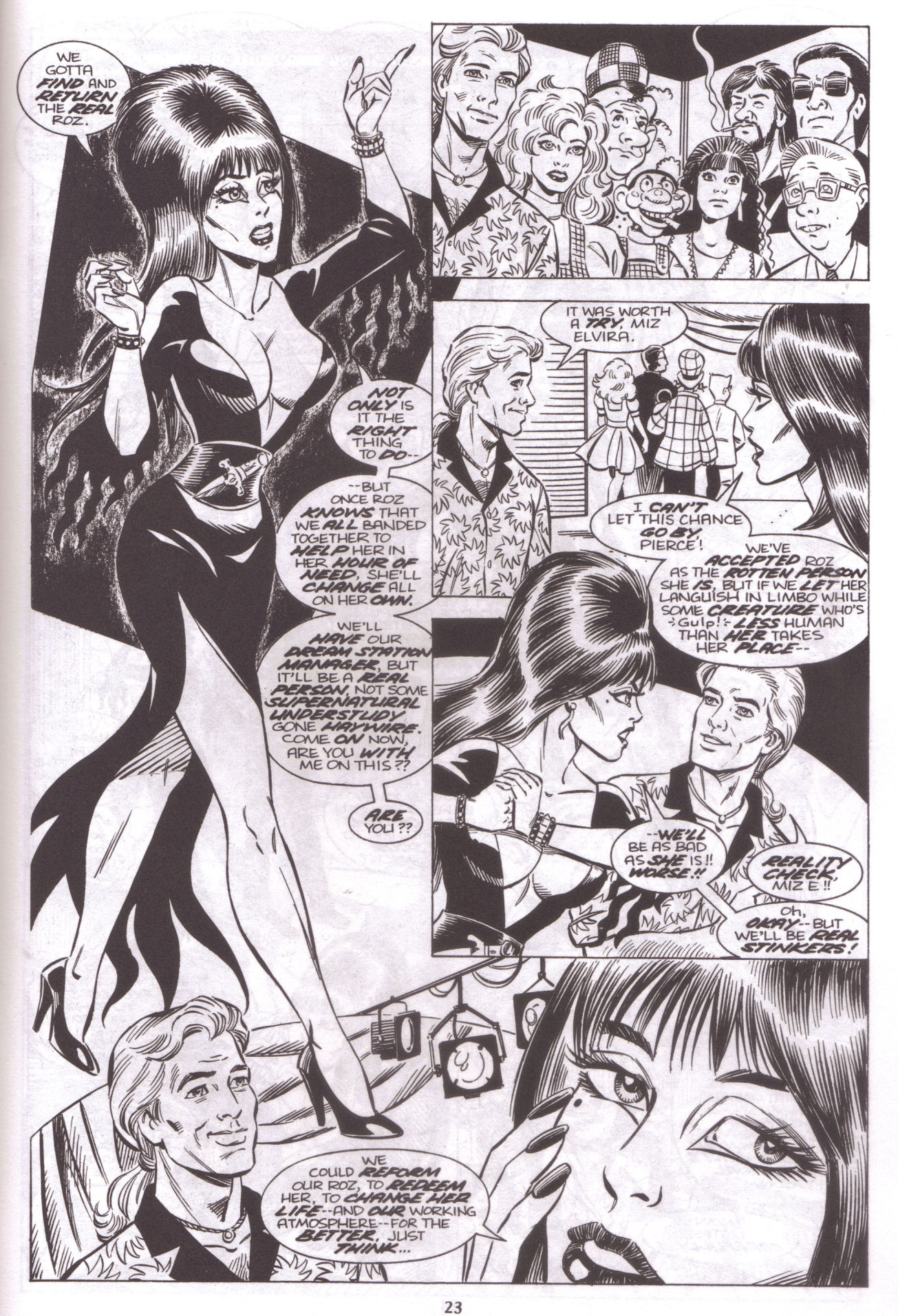 Read online Elvira, Mistress of the Dark comic -  Issue #37 - 23