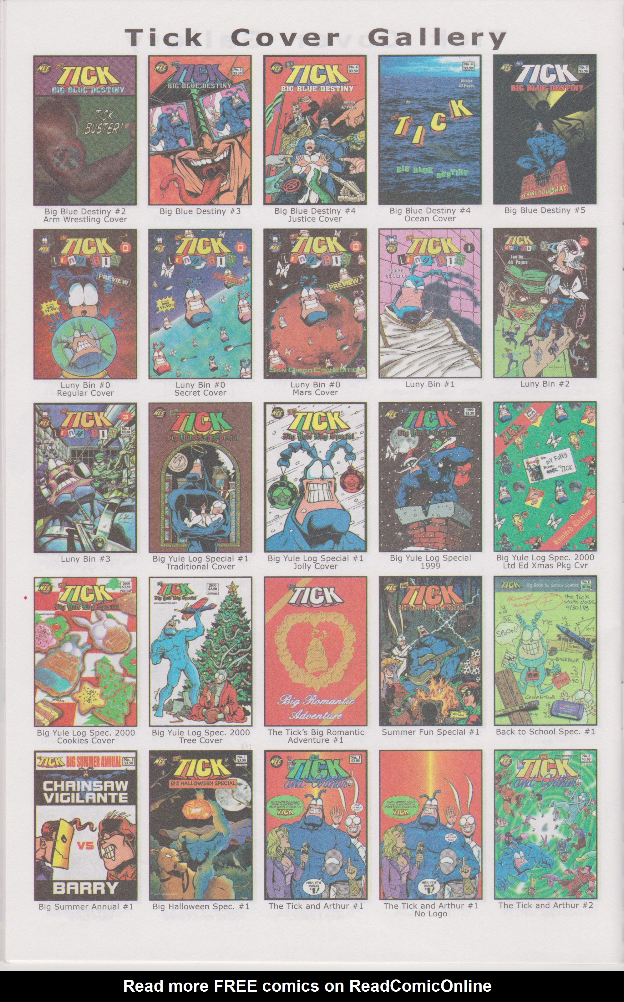 Read online The Tick Color comic -  Issue #6 - 32