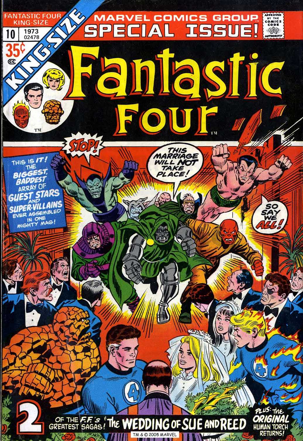 Read online Fantastic Four (1961) comic -  Issue # _Annual 10 - 1