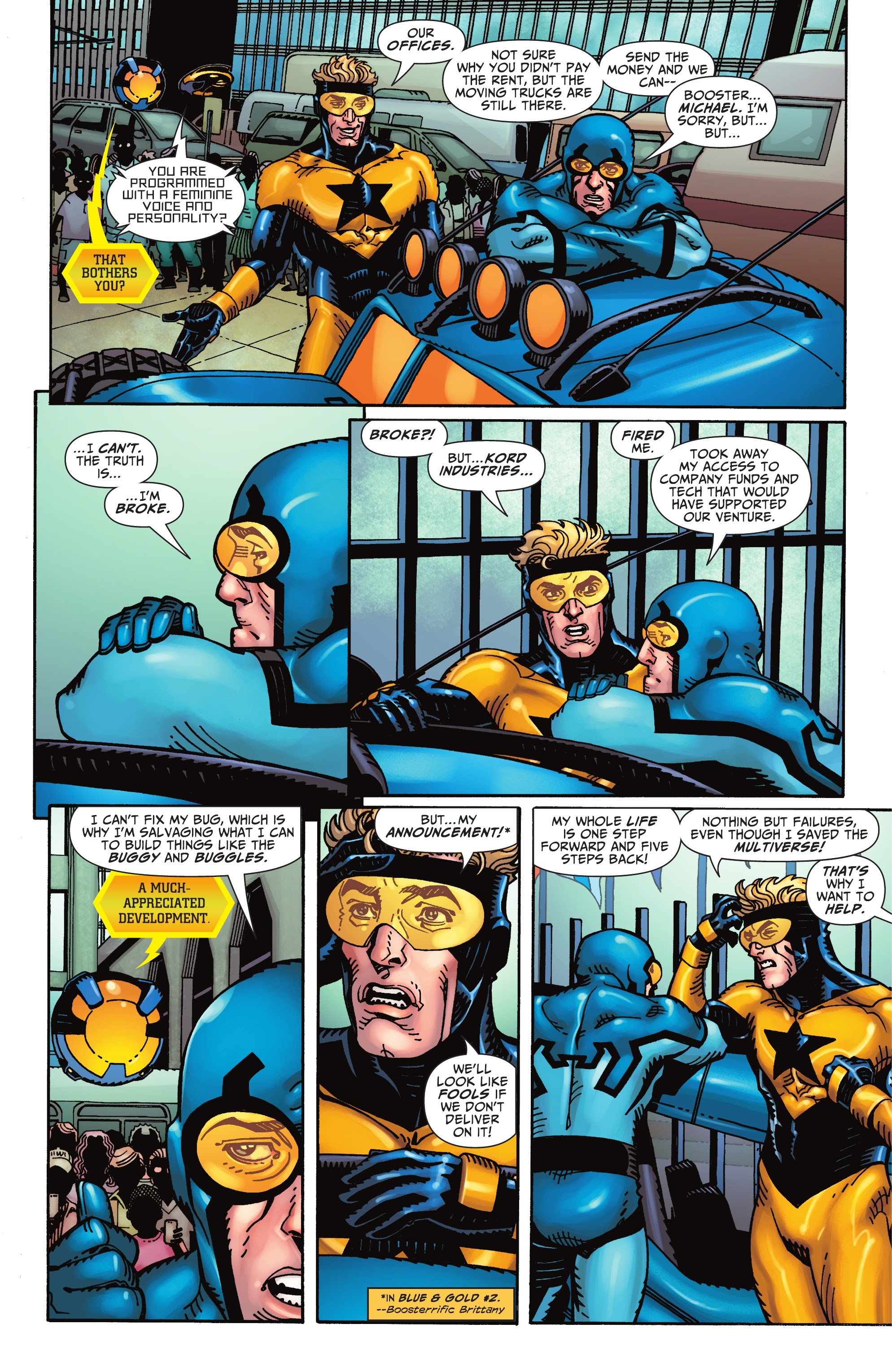 Read online Blue & Gold comic -  Issue #3 - 19