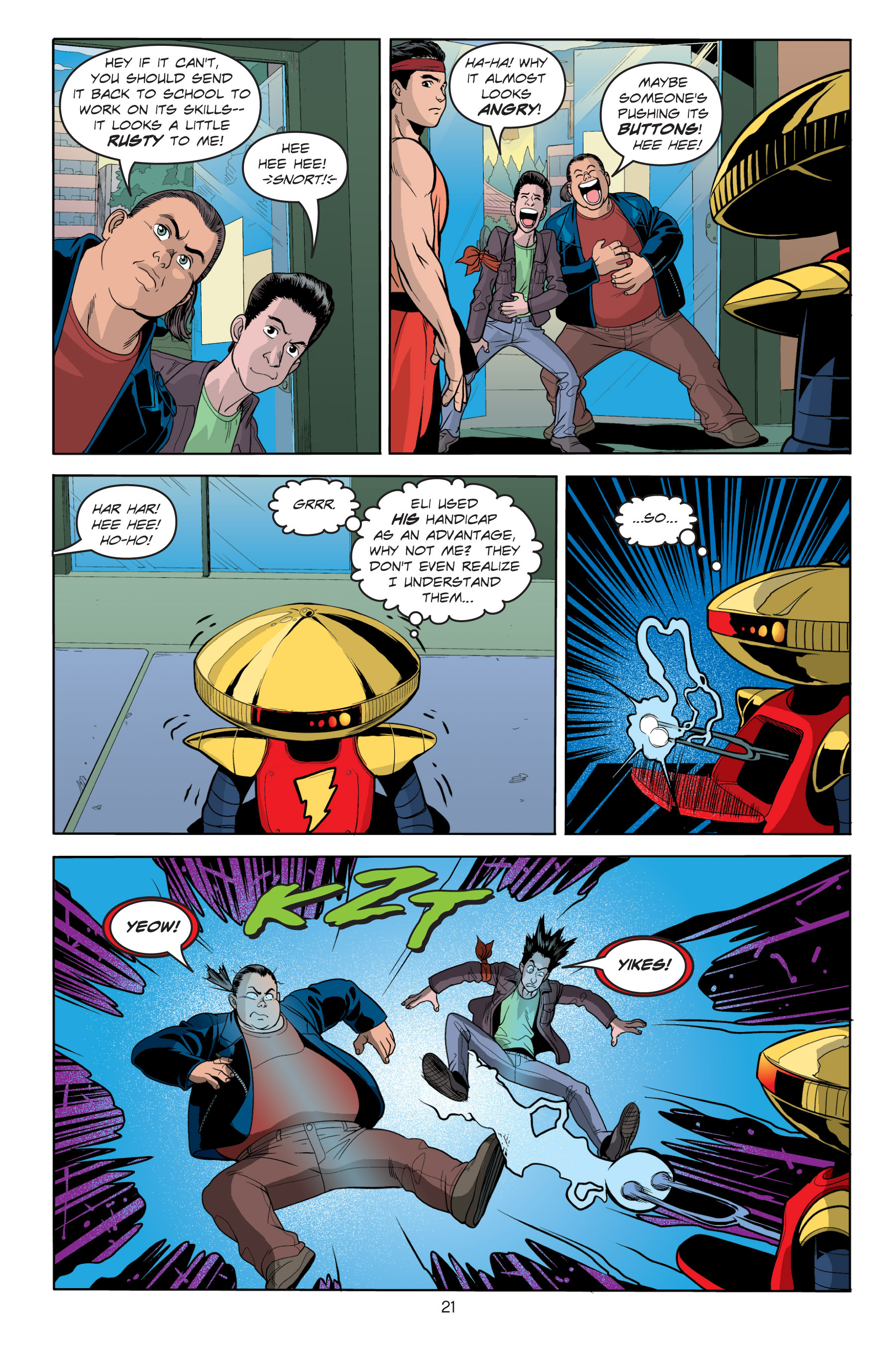 Read online Mighty Morphin Power Rangers: Rita Repulsa's Attitude Adjustment comic -  Issue # Full - 21