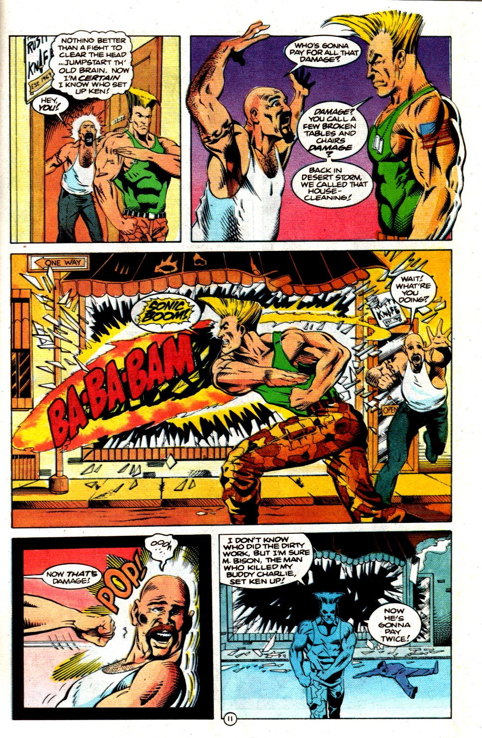 Read online Street Fighter (1994) comic -  Issue #3 - 11