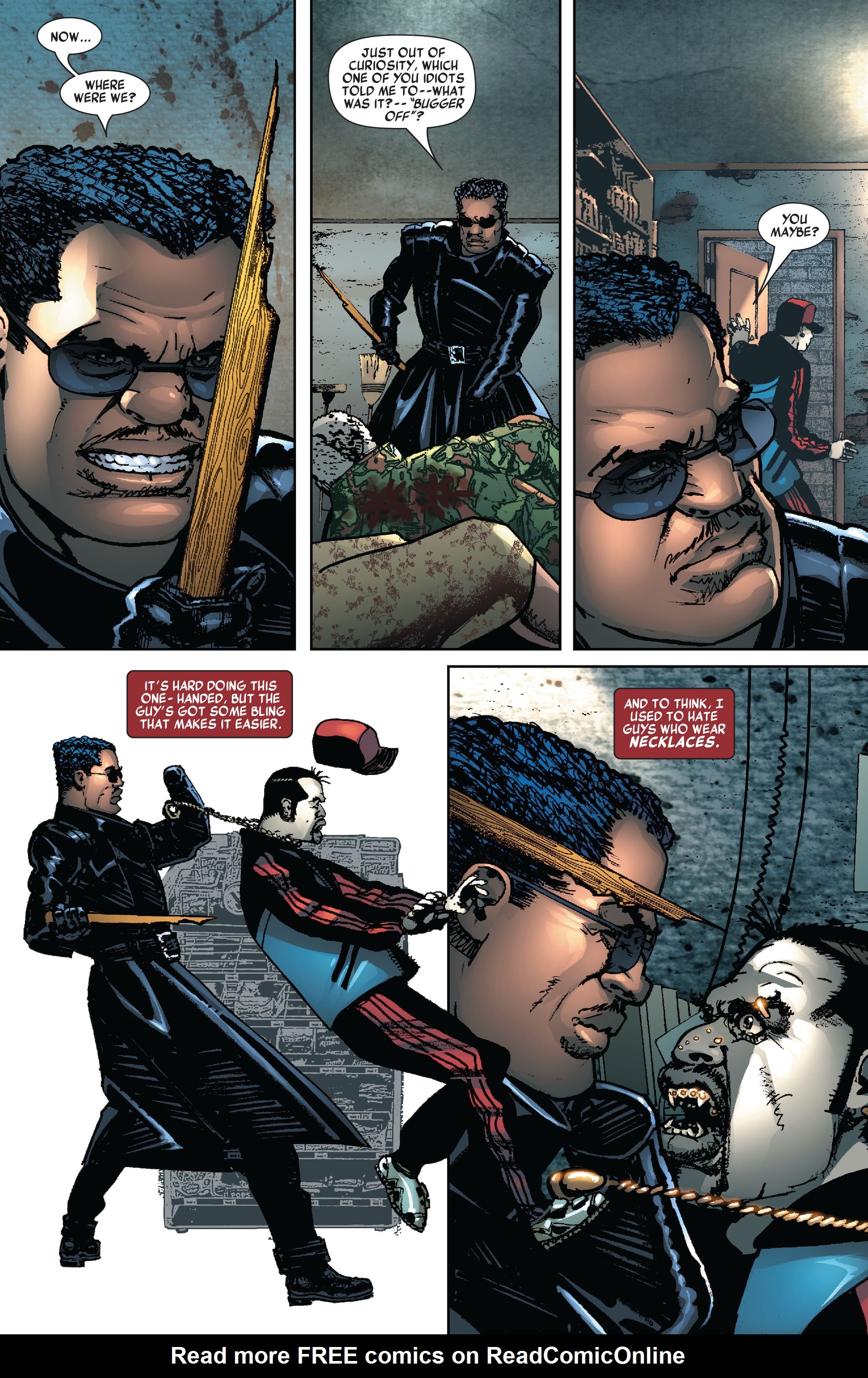 Read online Blade by Marc Guggenheim: The Complete Collection comic -  Issue # TPB (Part 2) - 46