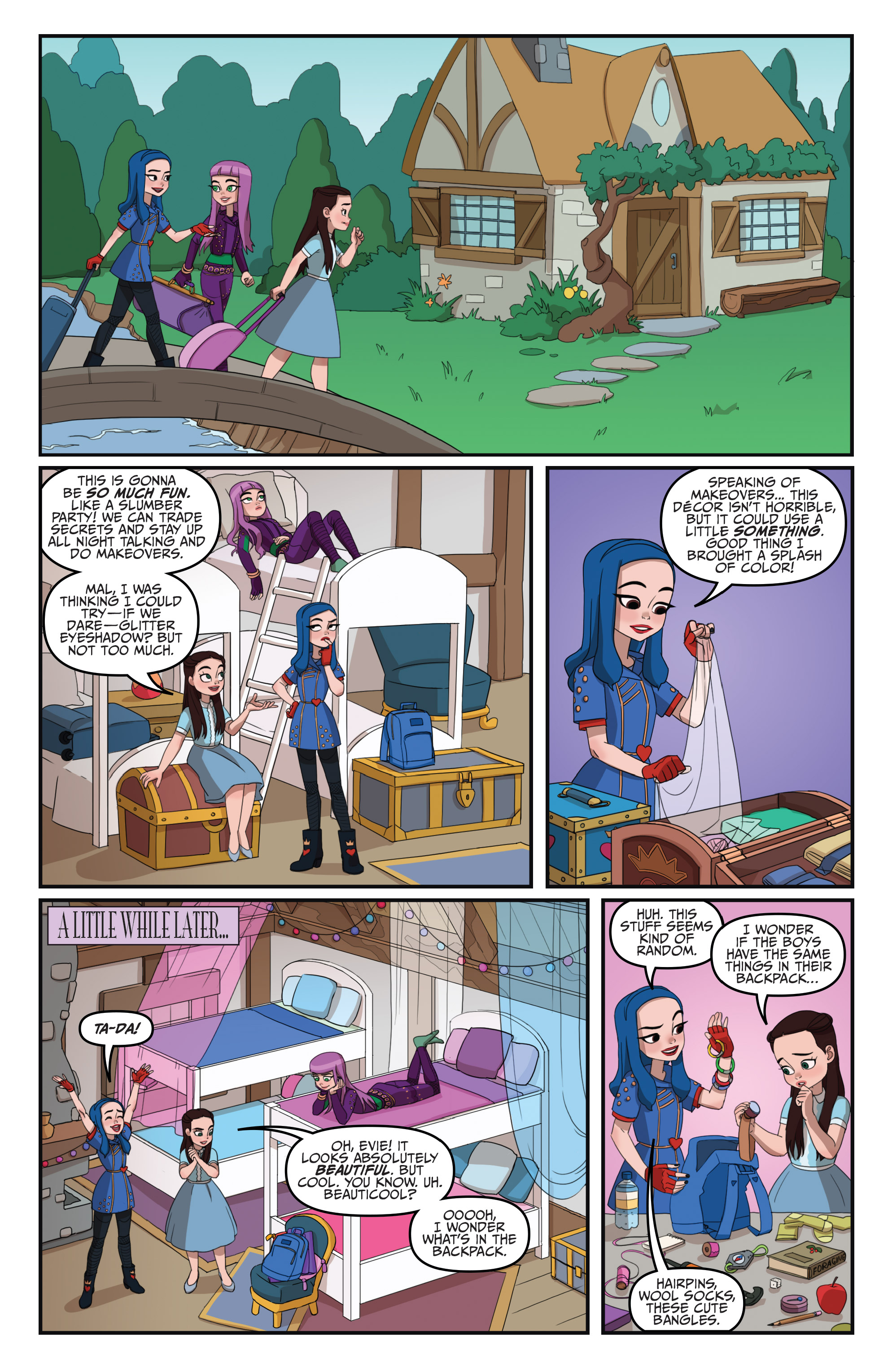 Read online Descendants: Twisted Field Trip comic -  Issue # Full - 10