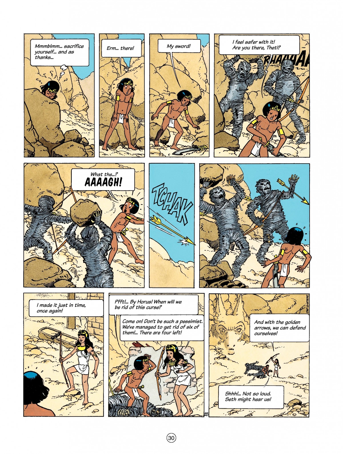 Read online Papyrus comic -  Issue #4 - 30