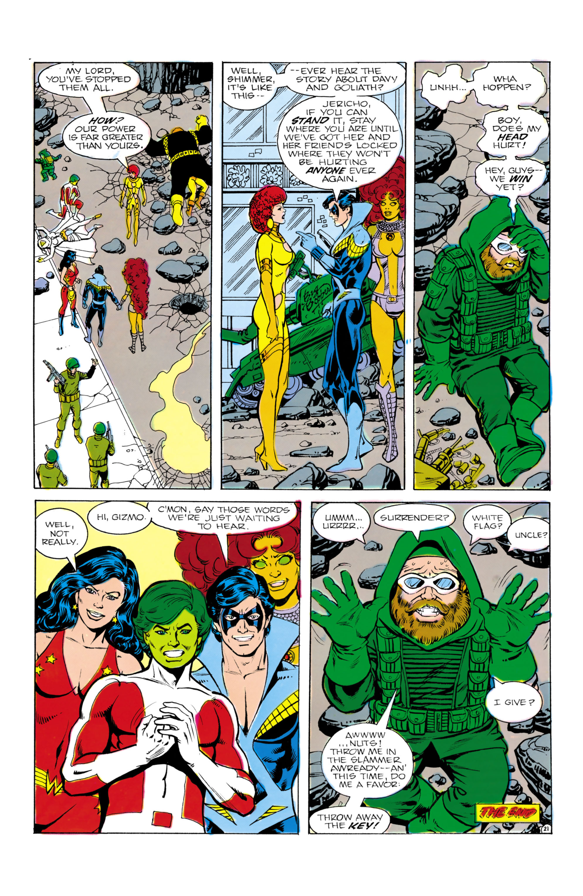 Read online Tales of the Teen Titans comic -  Issue #58 - 22