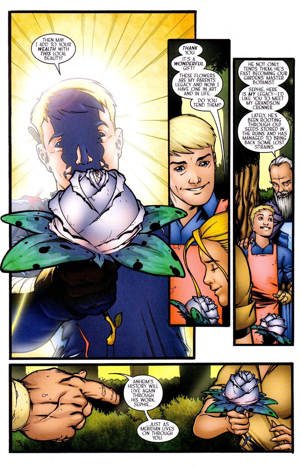 Read online Meridian comic -  Issue #13 - 16