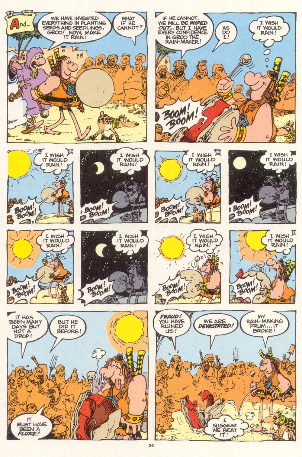 Read online Sergio Aragonés Groo the Wanderer comic -  Issue #113 - 26