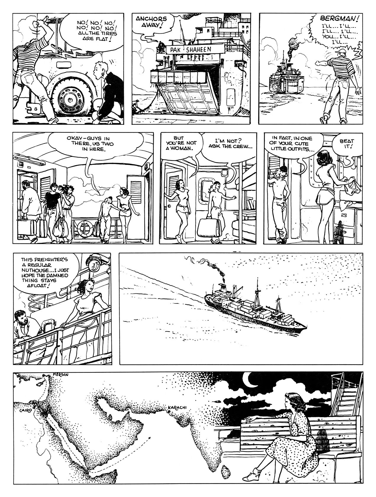 Read online Perchance to dream - The Indian adventures of Giuseppe Bergman comic -  Issue # TPB - 58