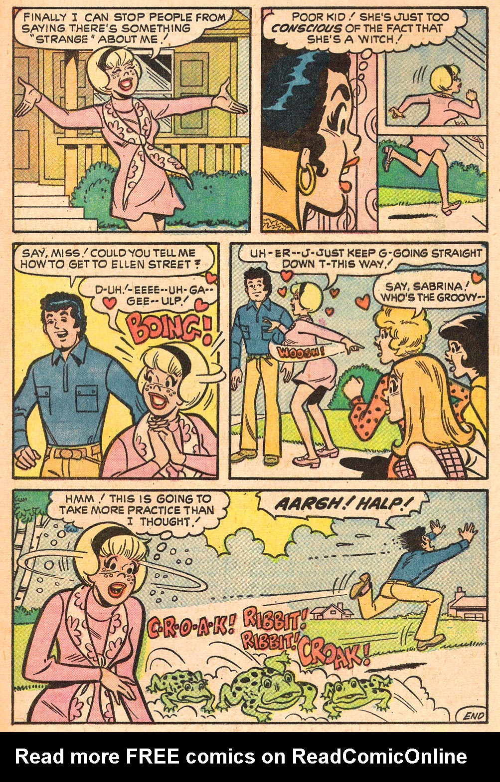 Read online Sabrina The Teenage Witch (1971) comic -  Issue #12 - 26