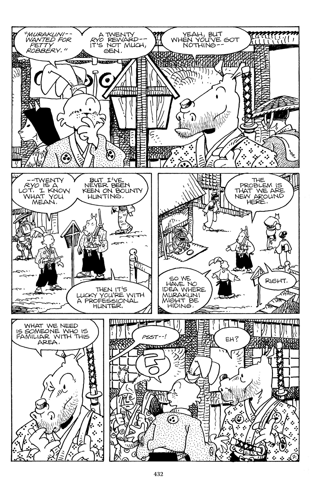Read online The Usagi Yojimbo Saga comic -  Issue # TPB 6 - 430