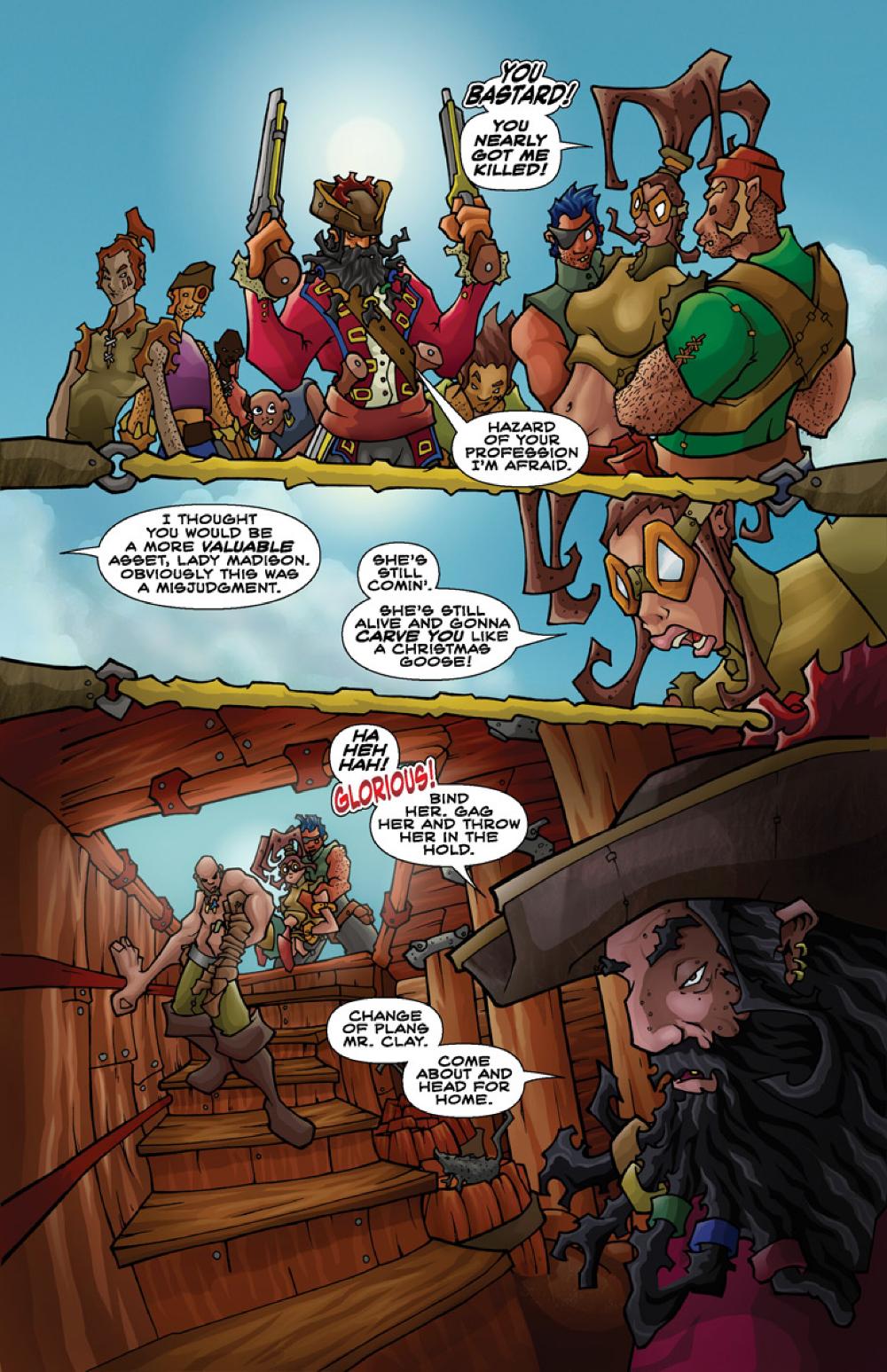 Read online The Blackbeard Legacy comic -  Issue #4 - 6