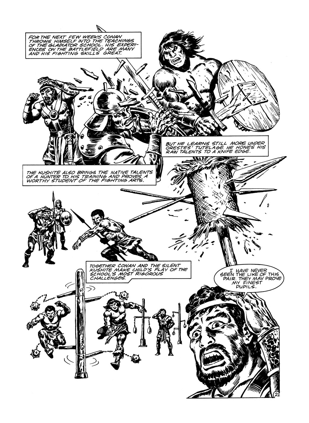 Read online The Savage Sword Of Conan comic -  Issue #146 - 27