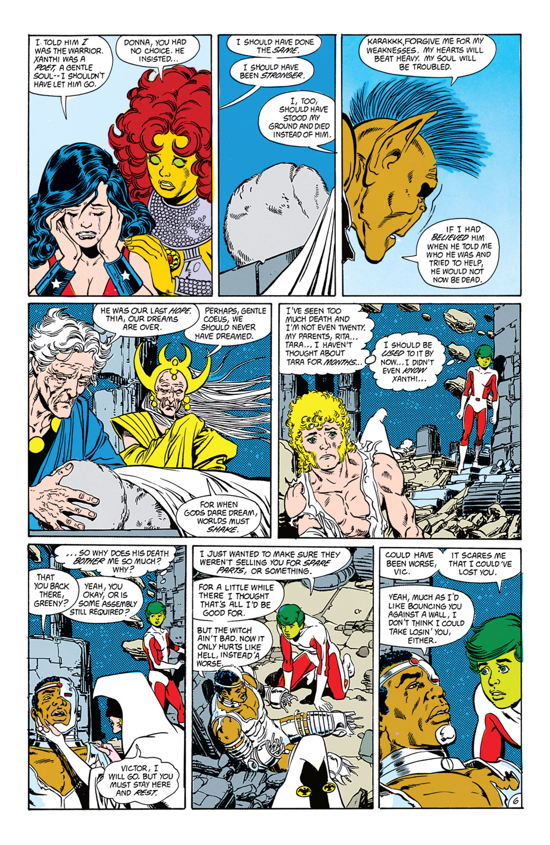 Read online The New Titans (1988) comic -  Issue #54 - 7