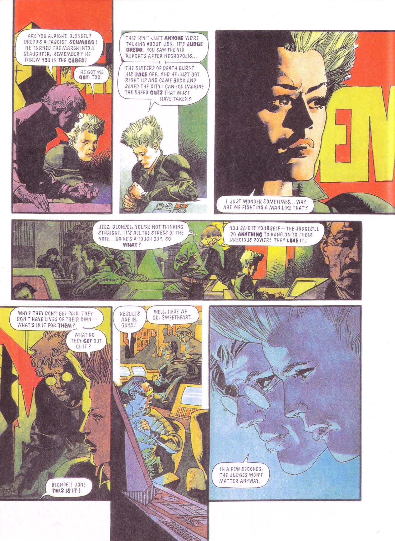 Read online Judge Dredd [Collections - Hamlyn | Mandarin] comic -  Issue # TPB Justice One - 72