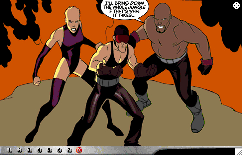 Read online Nick Fury/Black Widow: Jungle Warfare comic -  Issue #3 - 34