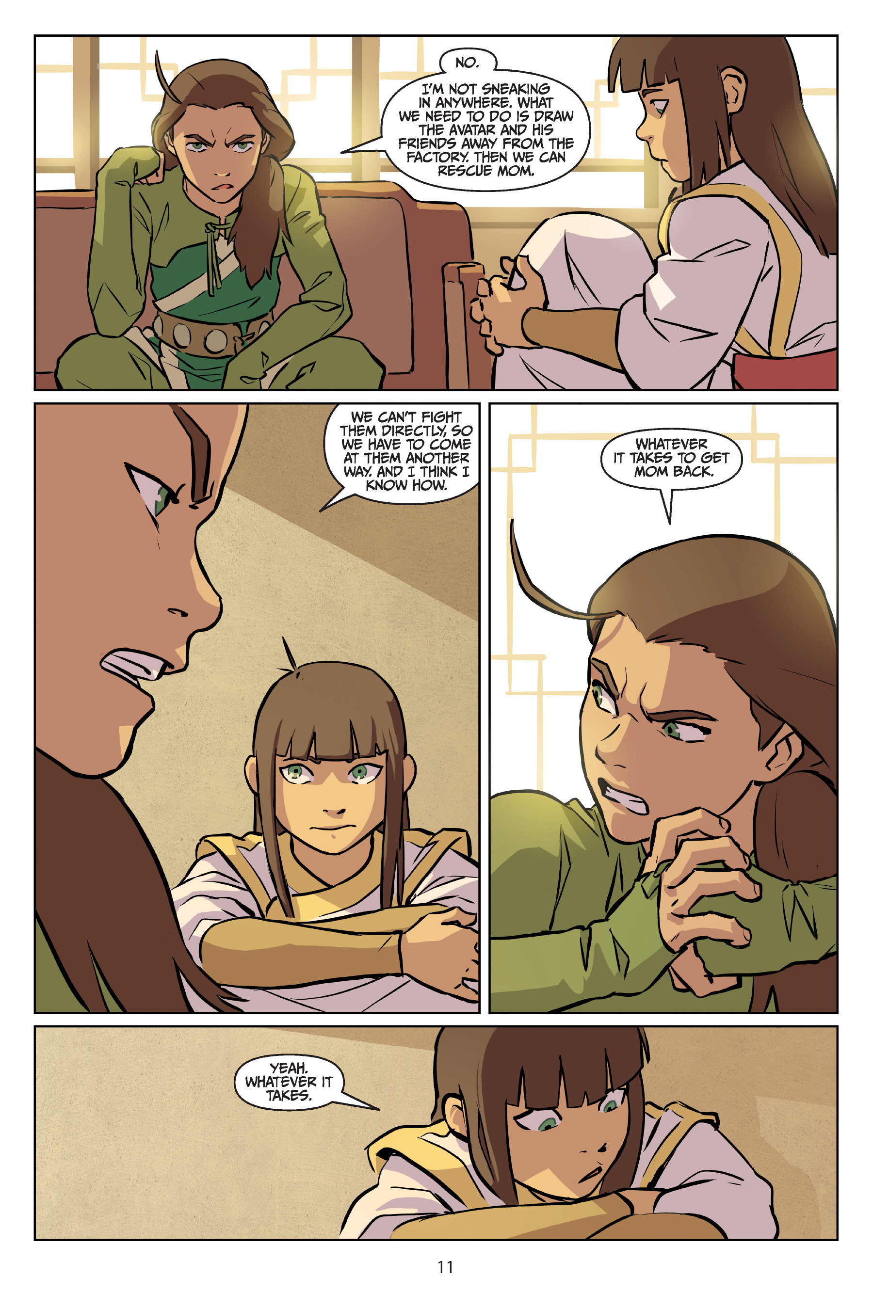 Read online Nickelodeon Avatar: The Last Airbender - Imbalance comic -  Issue # TPB 3 - 12