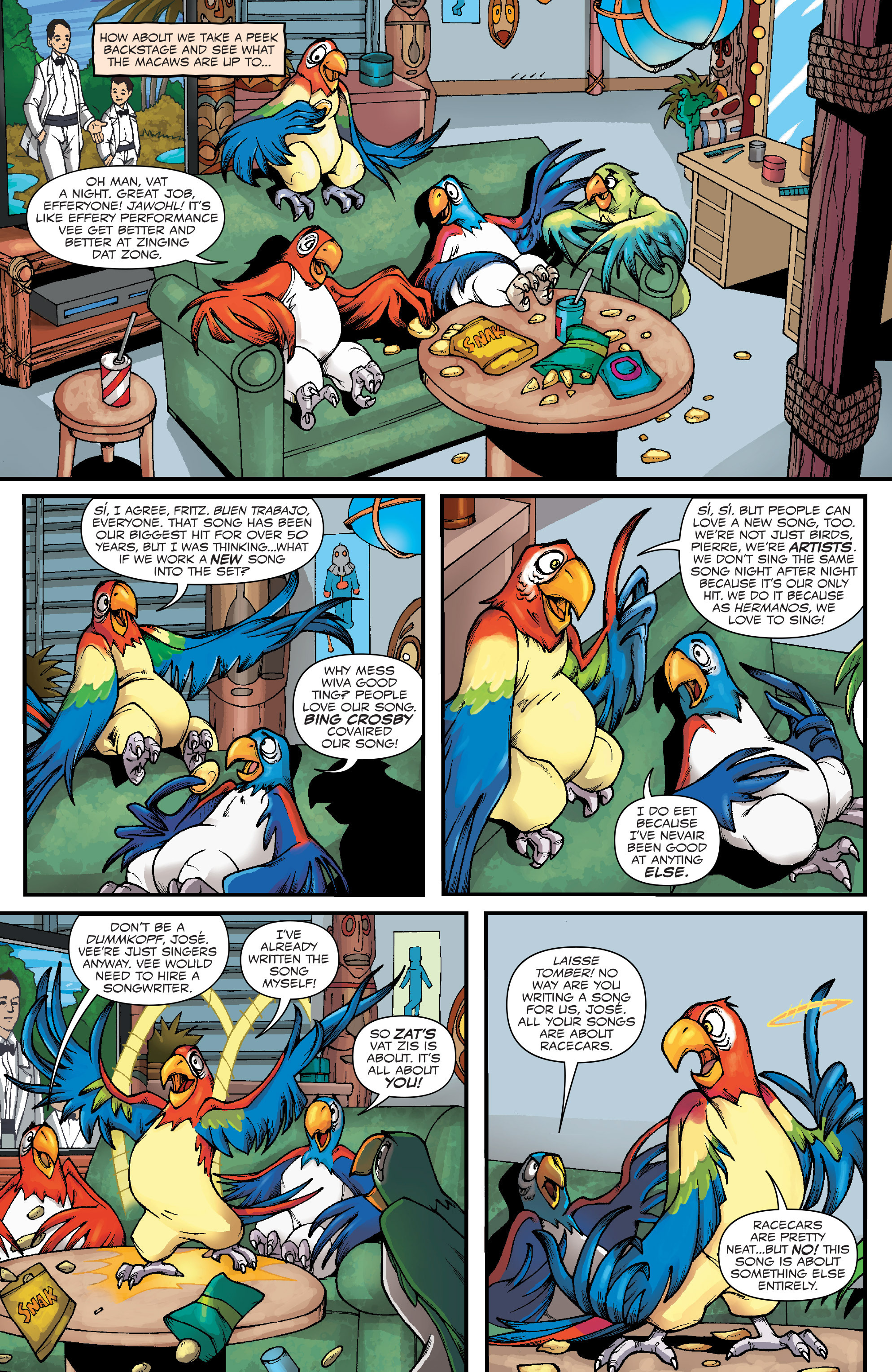 Read online Enchanted Tiki Room comic -  Issue #1 - 10