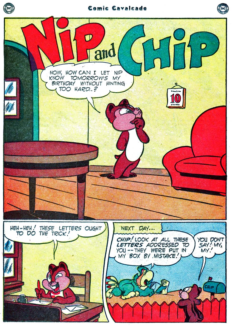 Read online Comic Cavalcade comic -  Issue #40 - 24