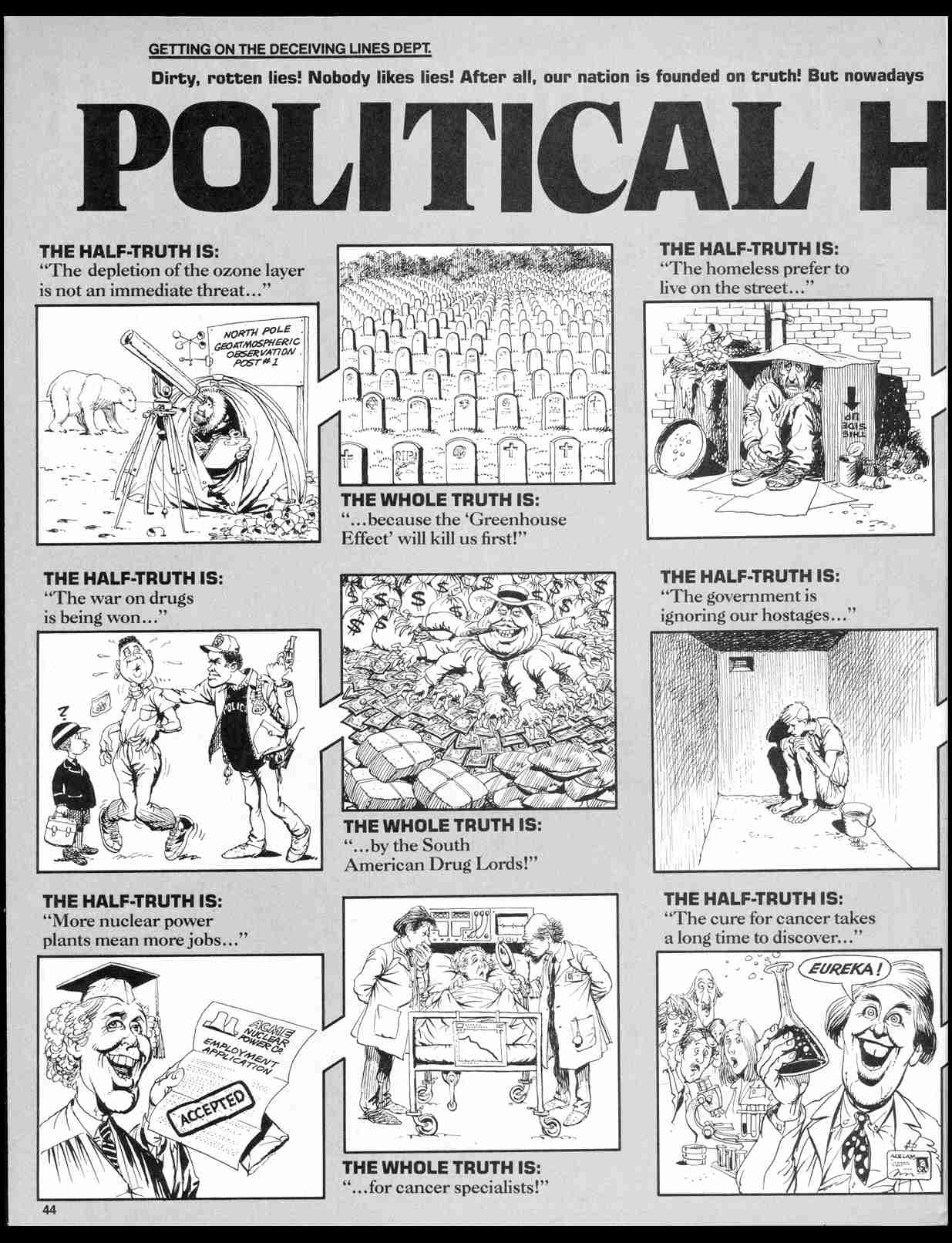 Read online MAD comic -  Issue #294 - 46