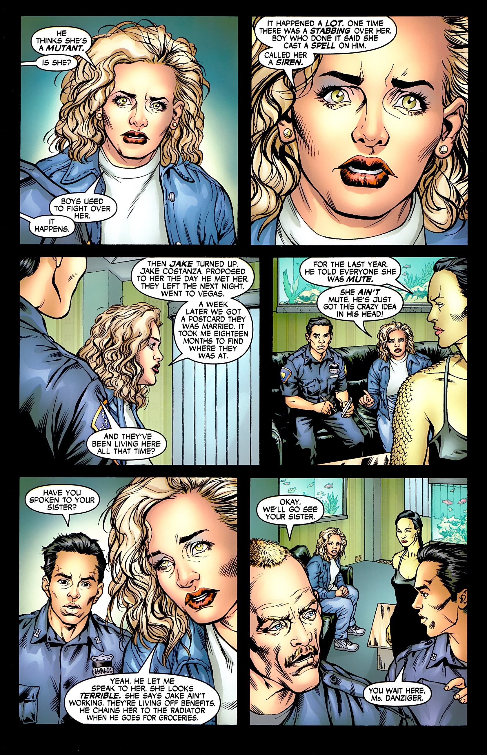 Read online District X comic -  Issue #1 - 14
