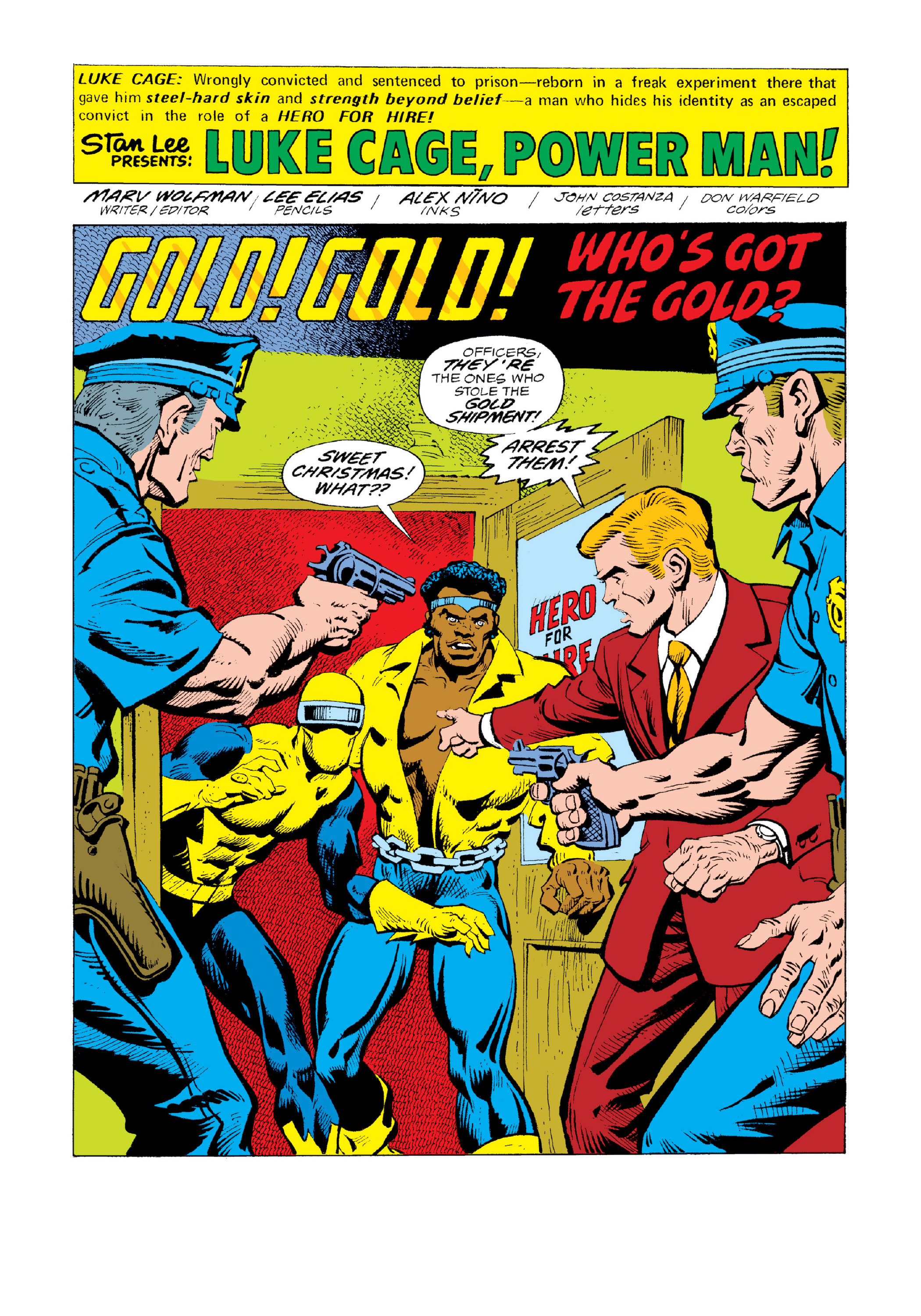 Read online Marvel Masterworks: Luke Cage, Power Man comic -  Issue # TPB 3 (Part 3) - 10