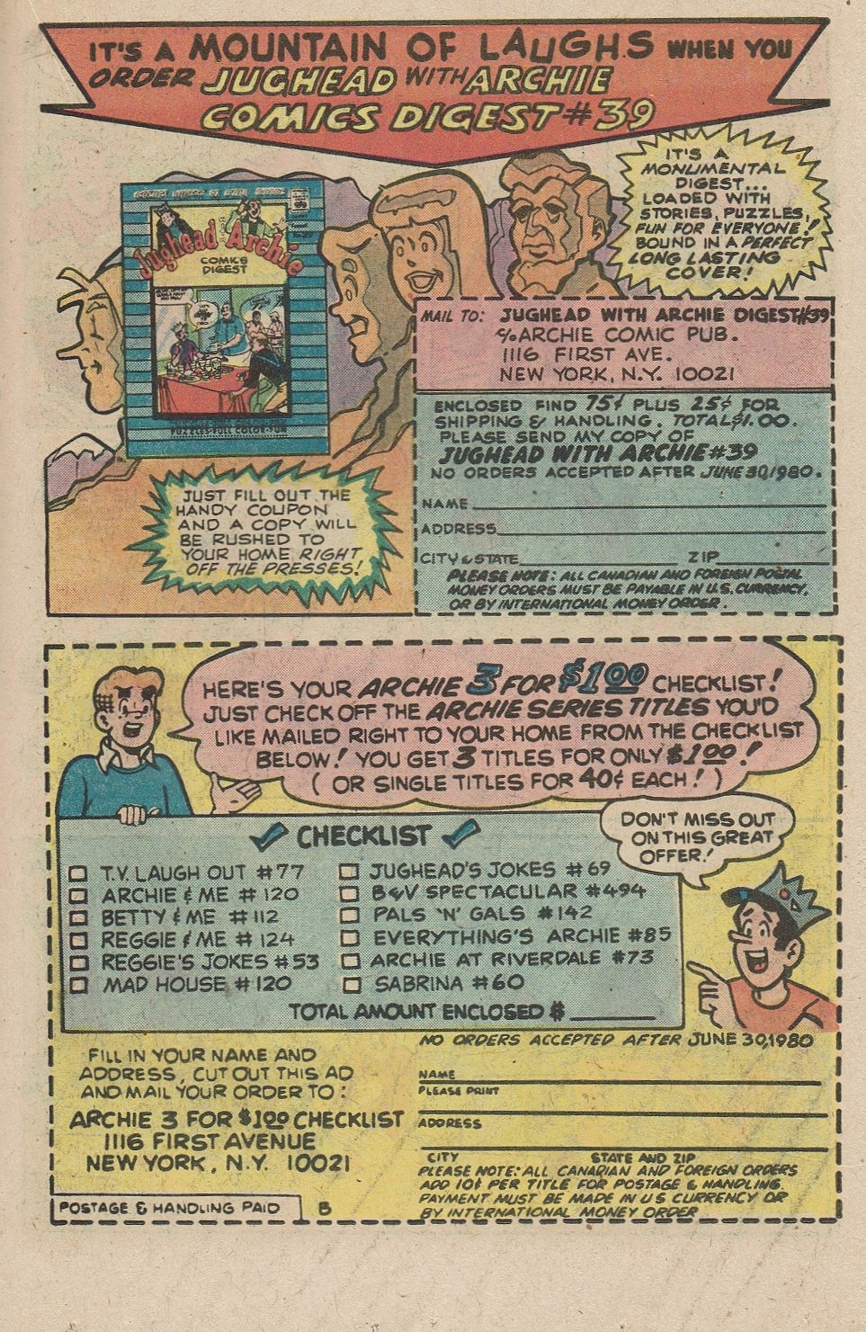 Read online Archie's Joke Book Magazine comic -  Issue #269 - 19