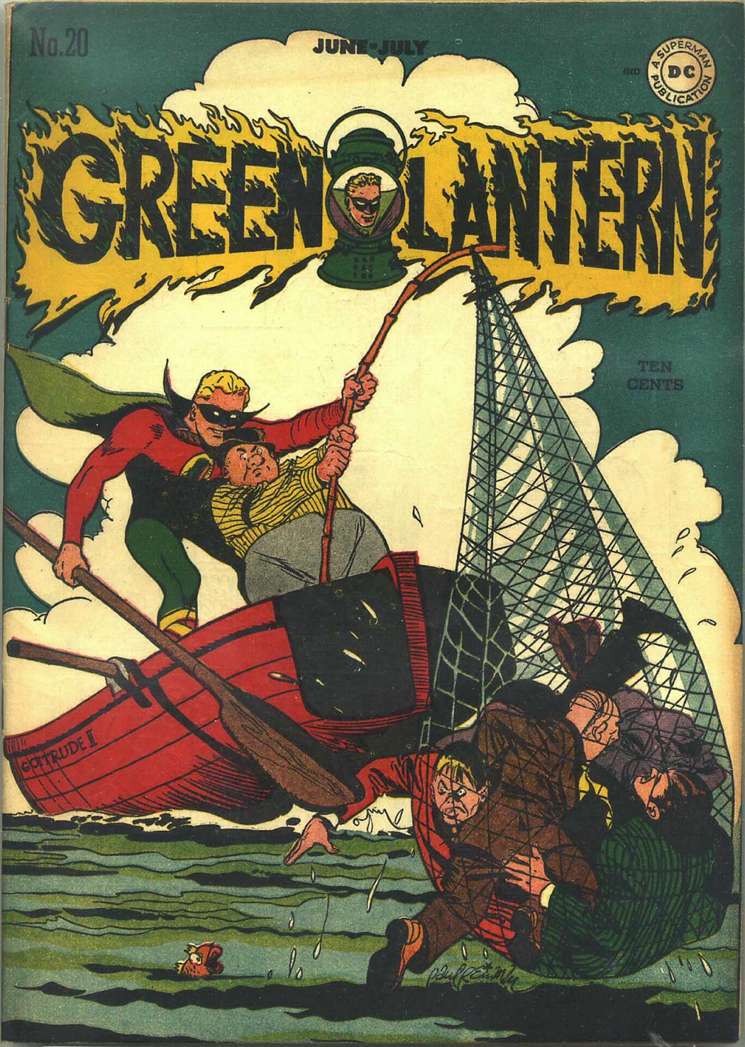 Read online Green Lantern (1941) comic -  Issue #20 - 1